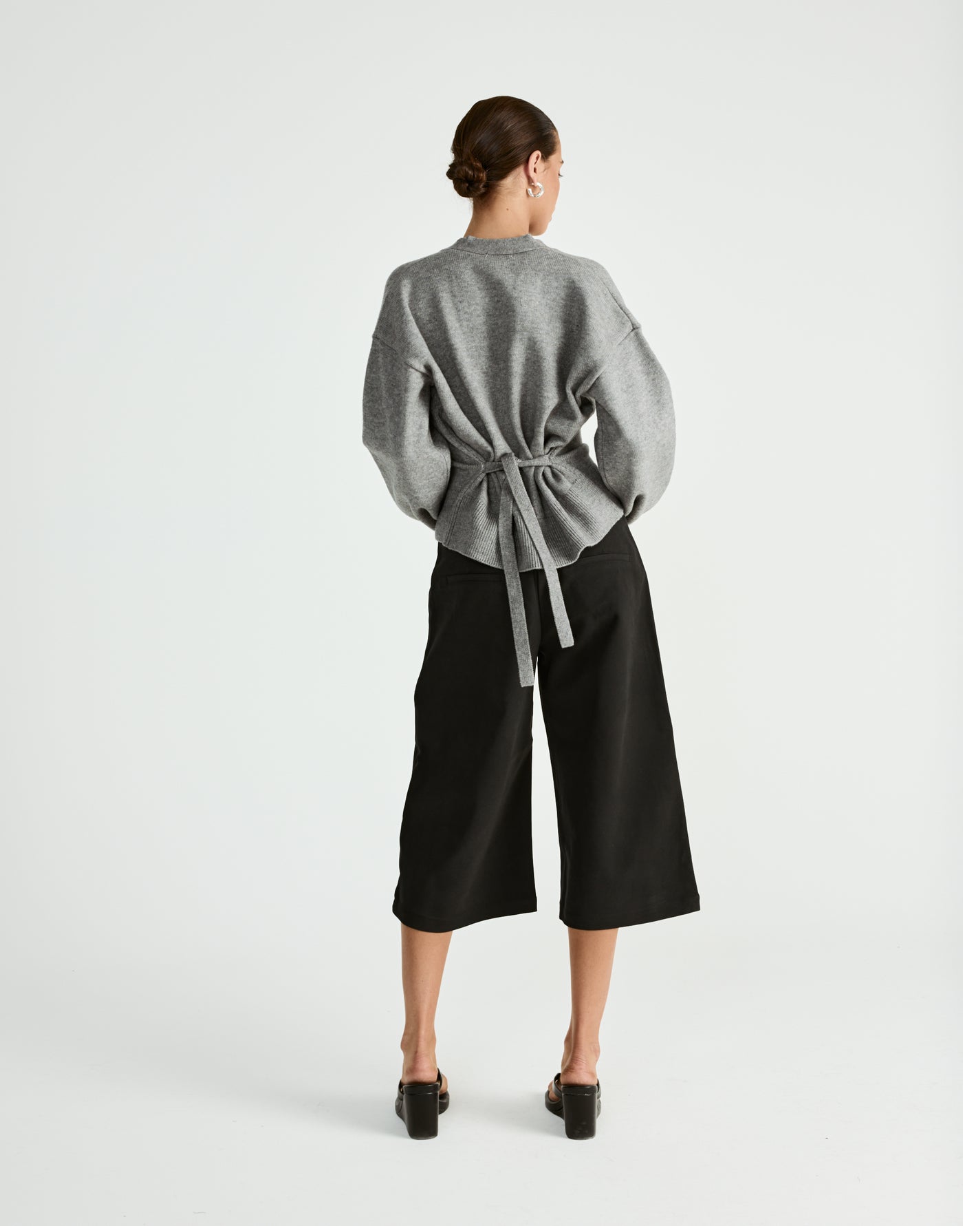 Symphony Midi Pants (Black) | CHARCOAL Exclusive - - Women's Pants - Charcoal Clothing