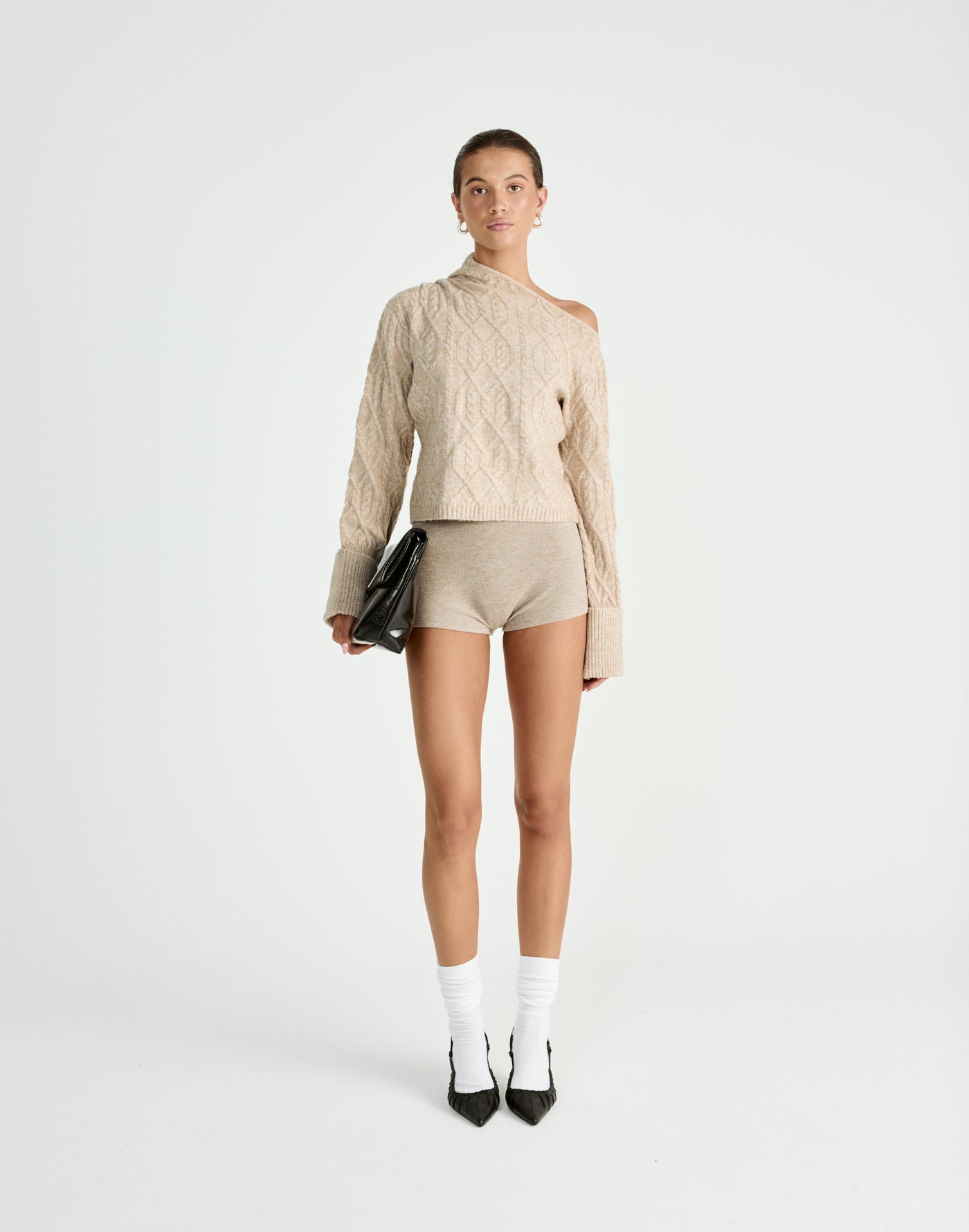 Oracle Jumper (Latte) | CHARCOAL Exclusive - - Women's Top - Charcoal Clothing