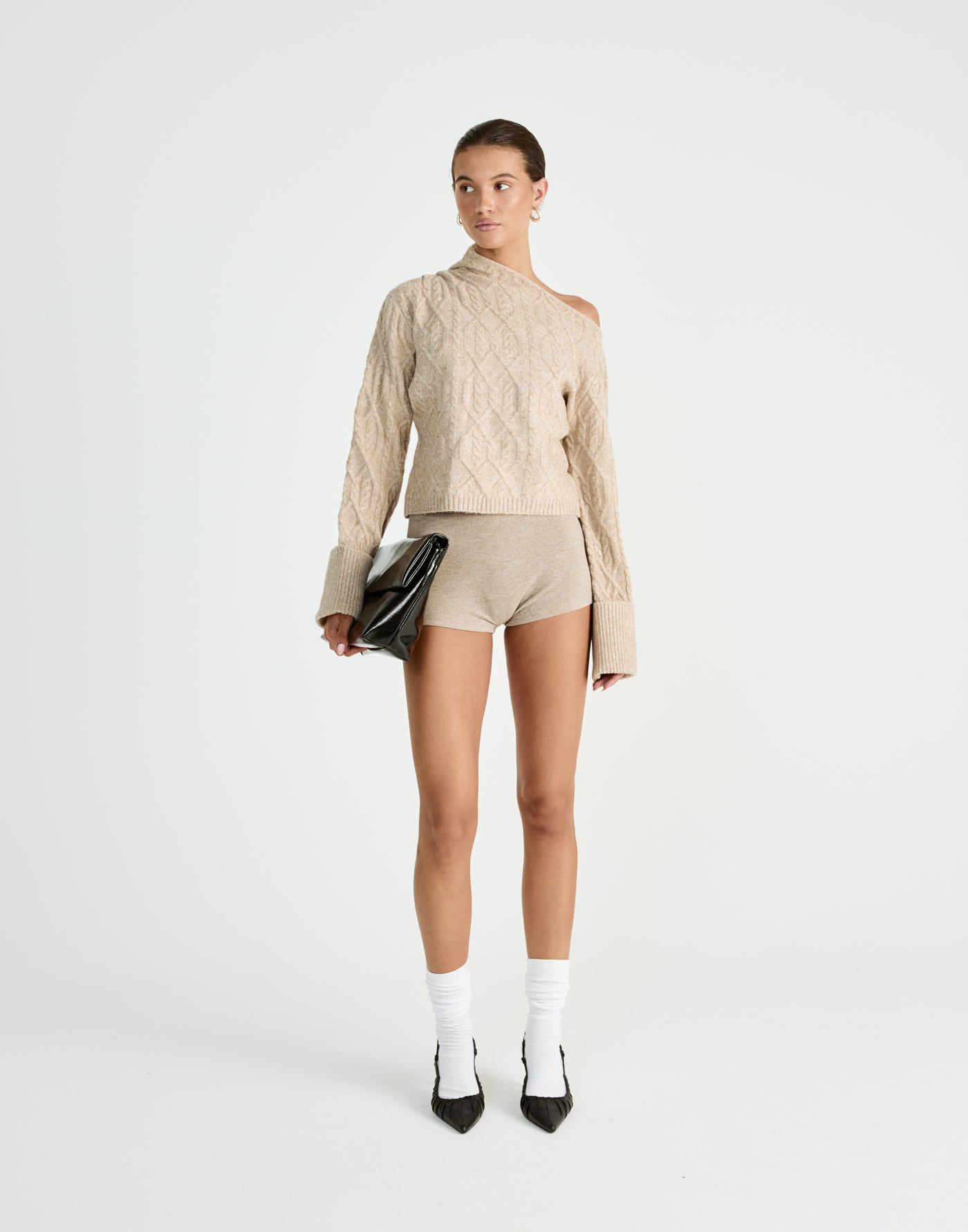 Oracle Jumper (Latte) | CHARCOAL Exclusive - - Women's Top - Charcoal Clothing