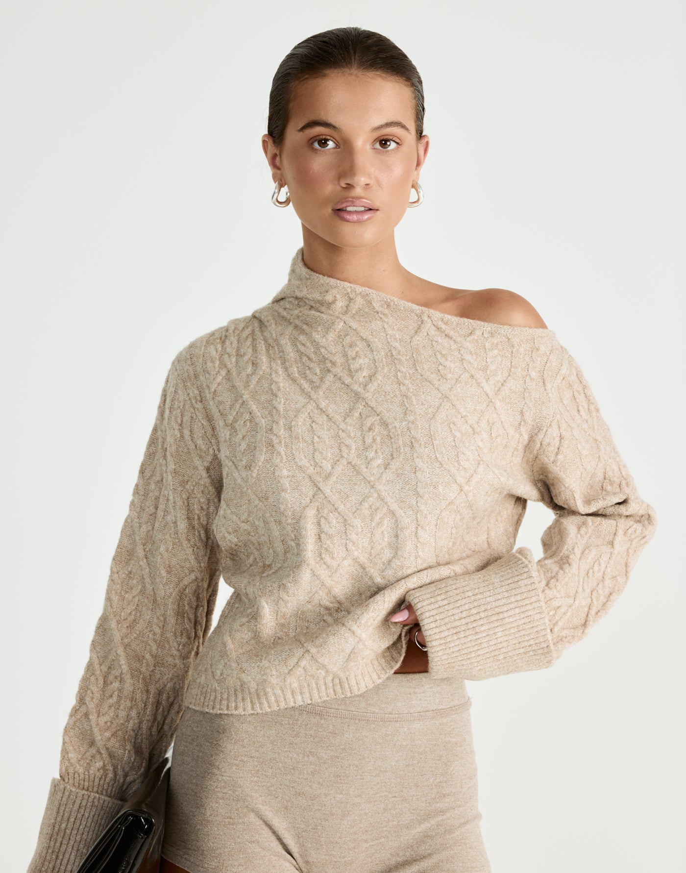 Oracle Jumper (Latte) | CHARCOAL Exclusive - - Women's Top - Charcoal Clothing