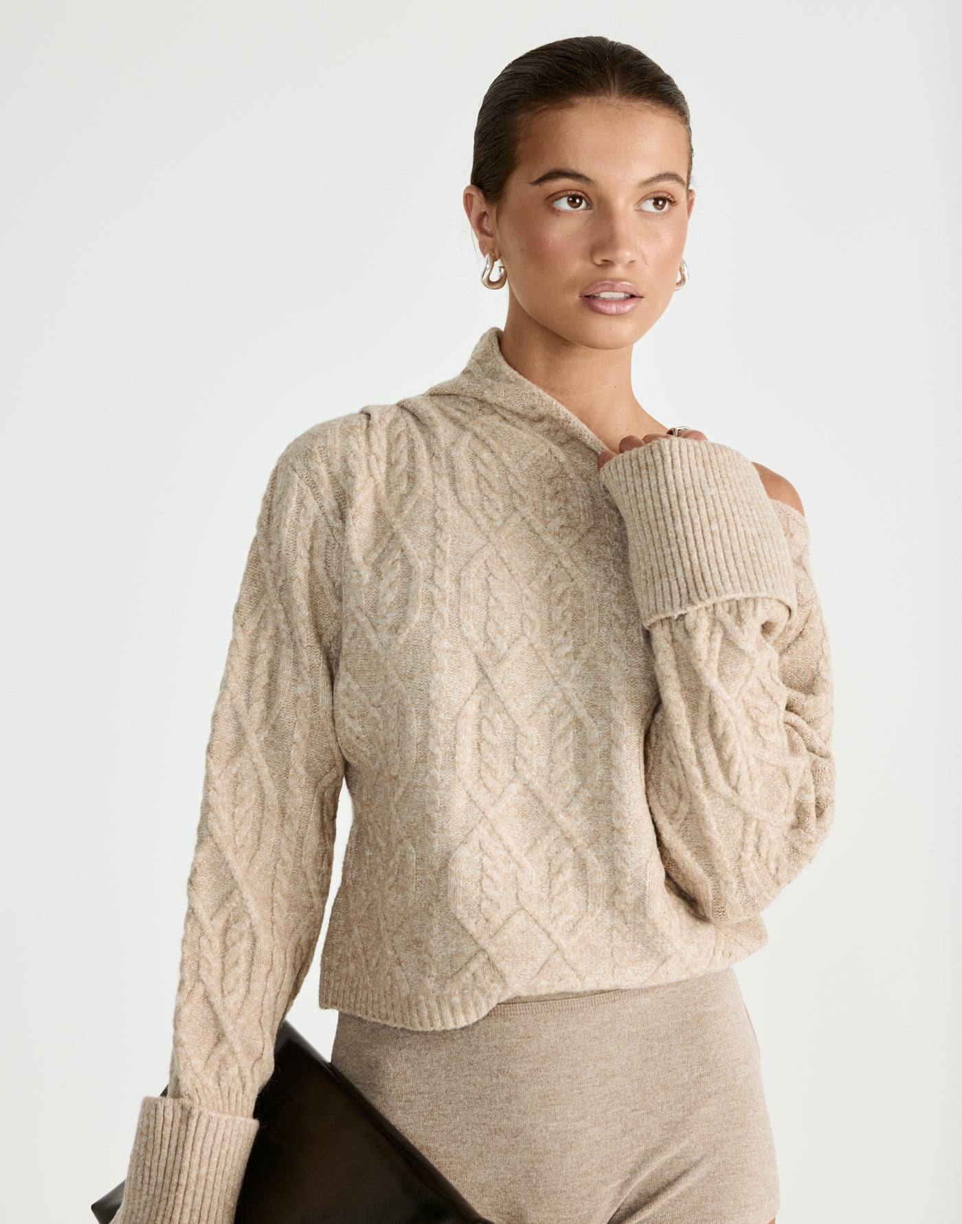 Oracle Jumper (Latte) | CHARCOAL Exclusive - - Women's Top - Charcoal Clothing