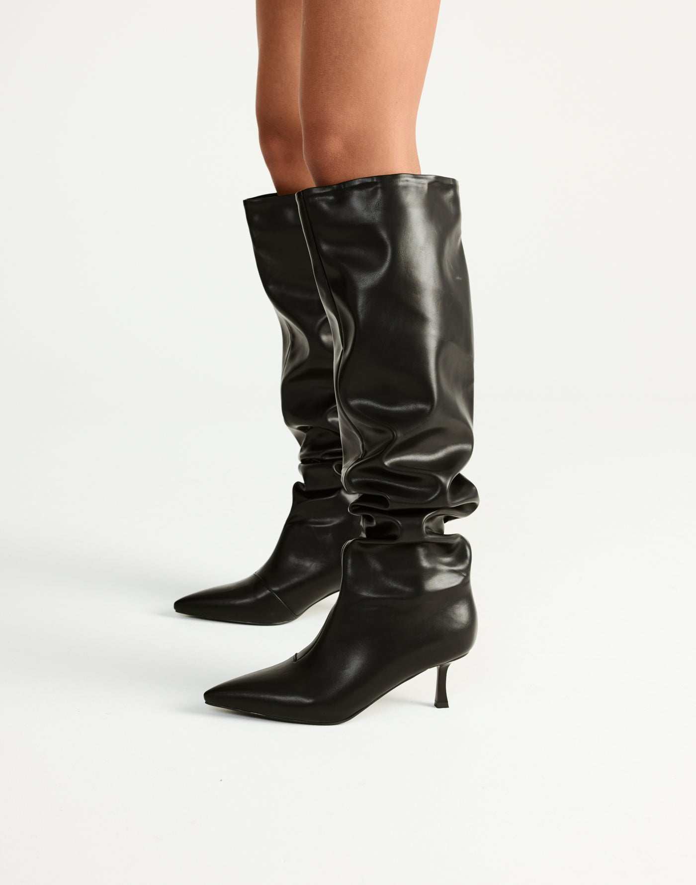Undina Boots (Black) - By Billini - - Women's Shoes - Charcoal Clothing