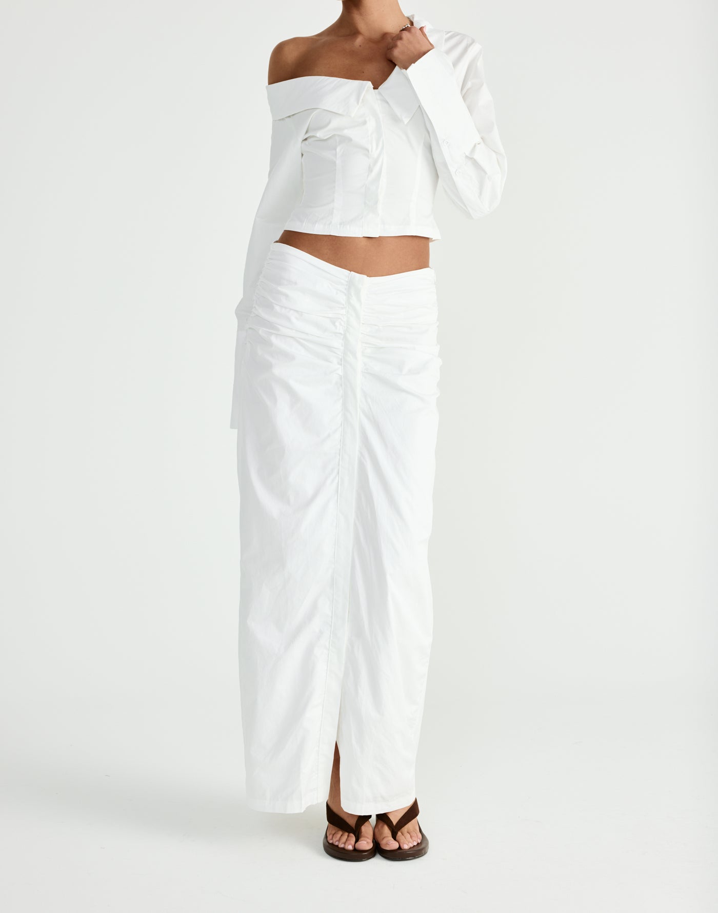  - Women's Skirt - Charcoal Clothing