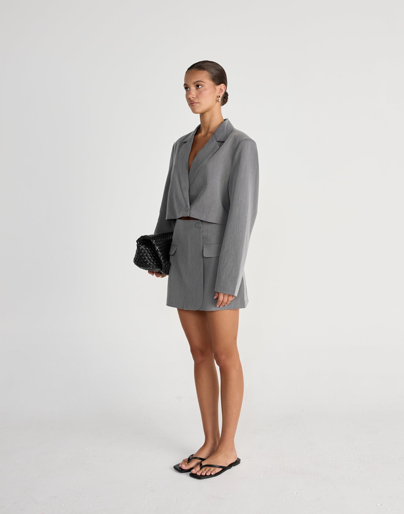  - Women's Skirt - Charcoal Clothing
