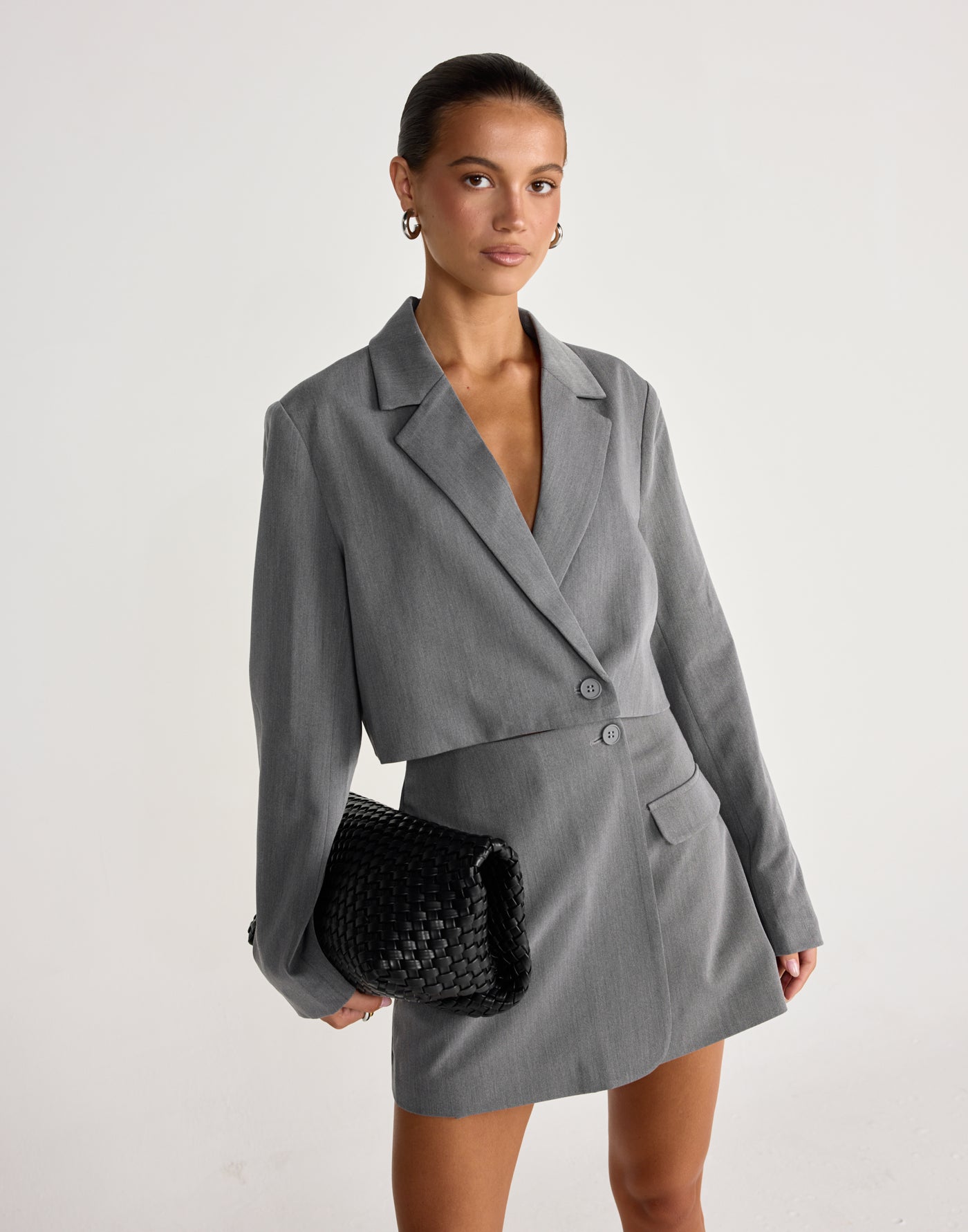  - Women's Skirt - Charcoal Clothing