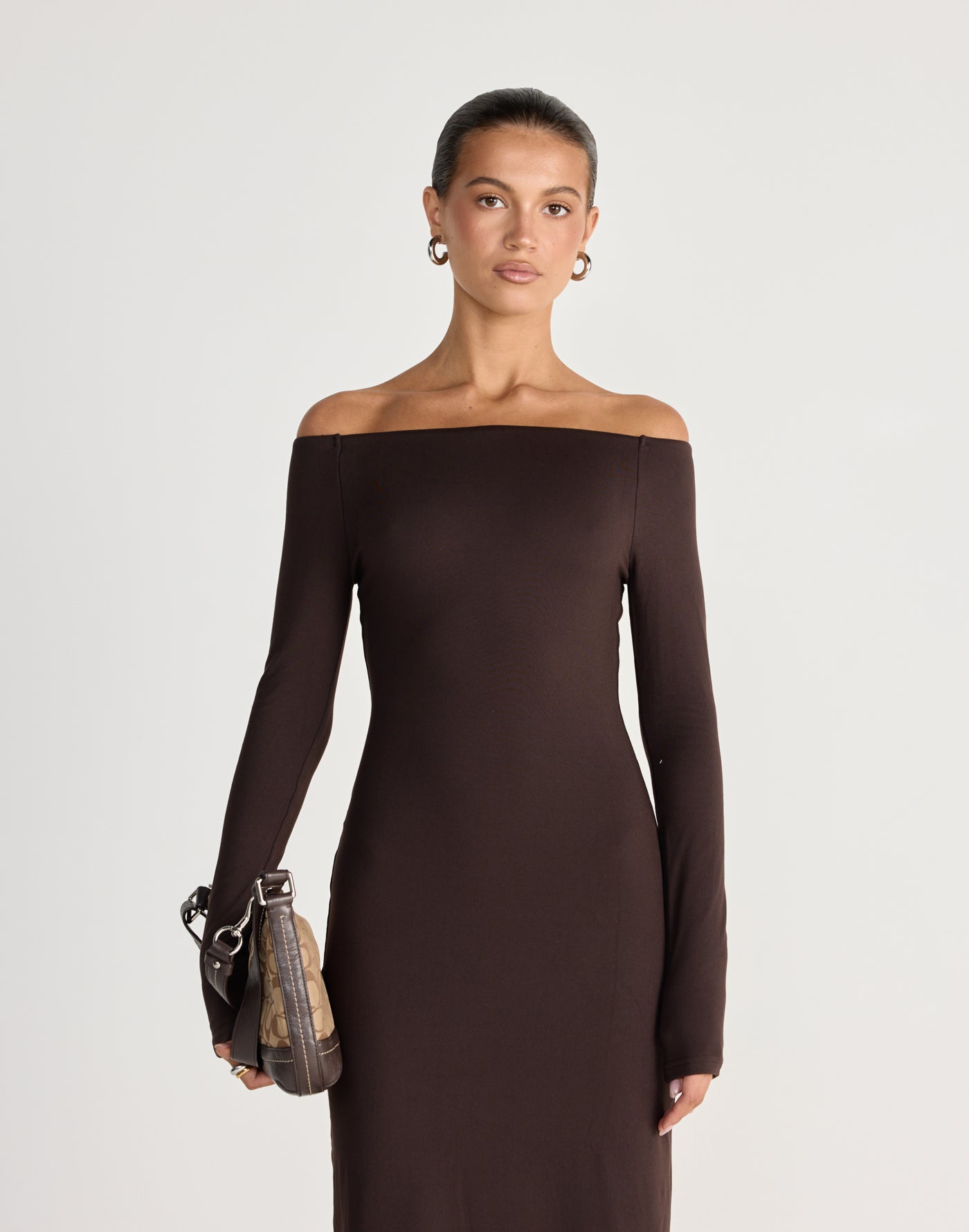  - Women's Dress - Charcoal Clothing