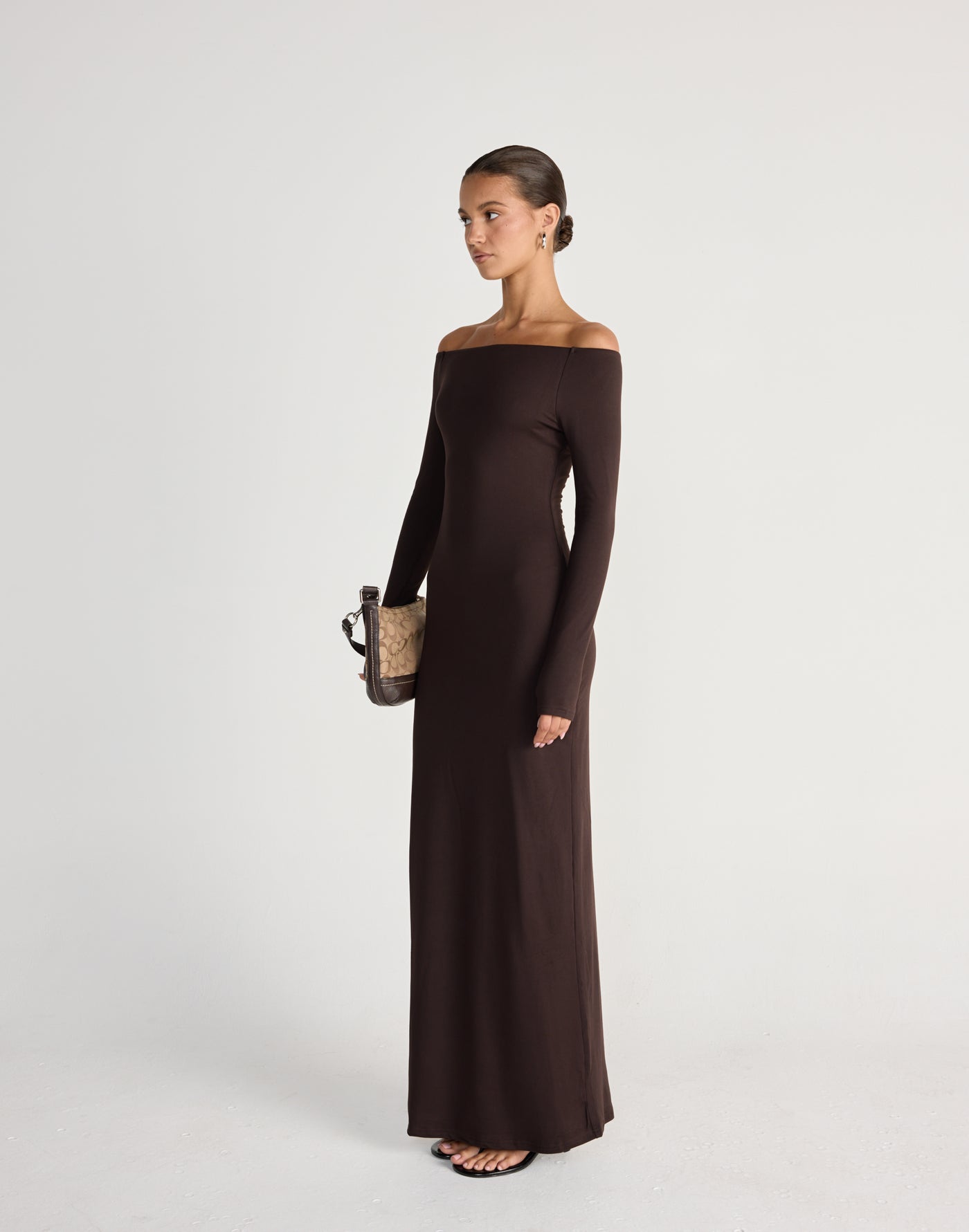  - Women's Dress - Charcoal Clothing
