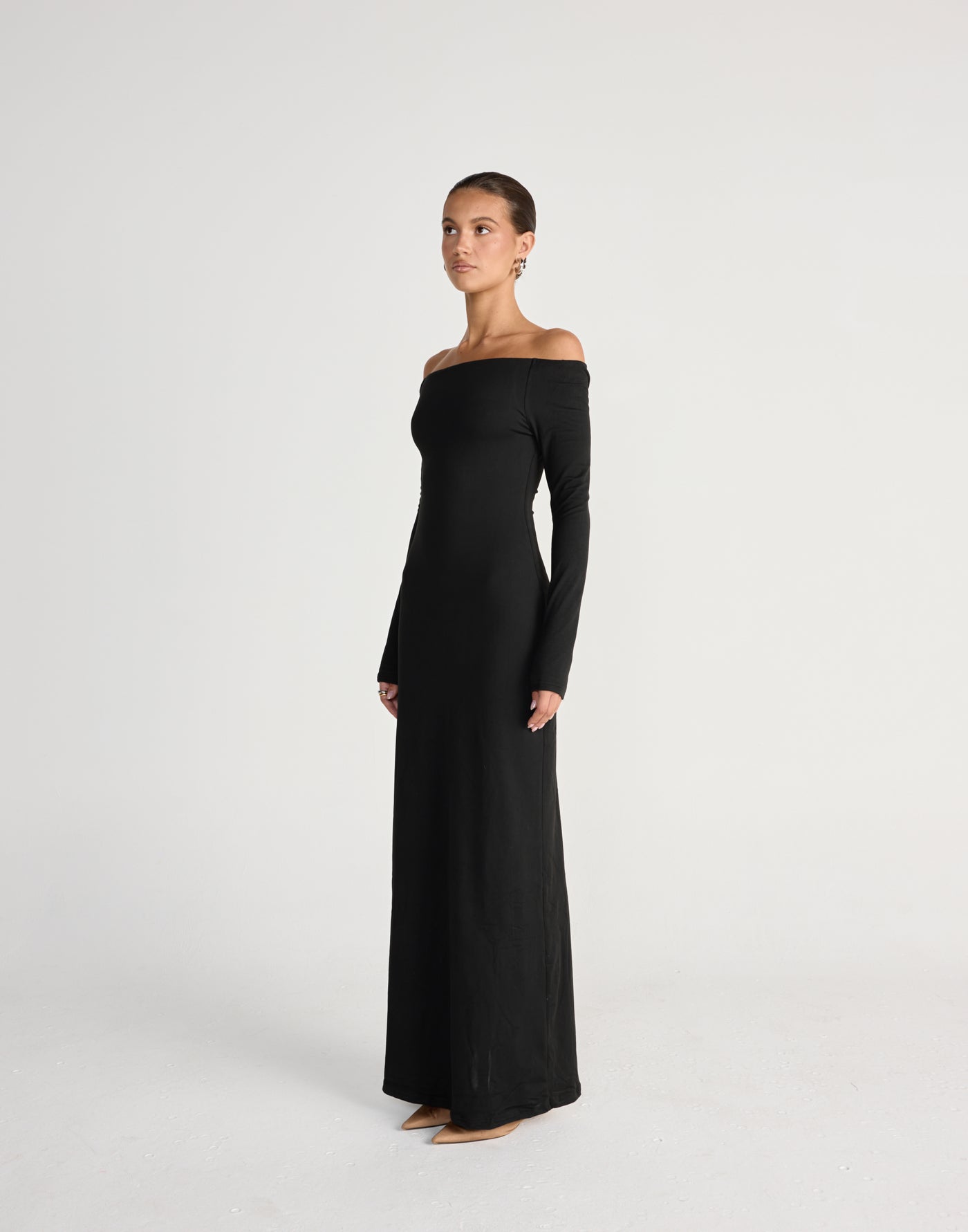  - Women's Dress - Charcoal Clothing