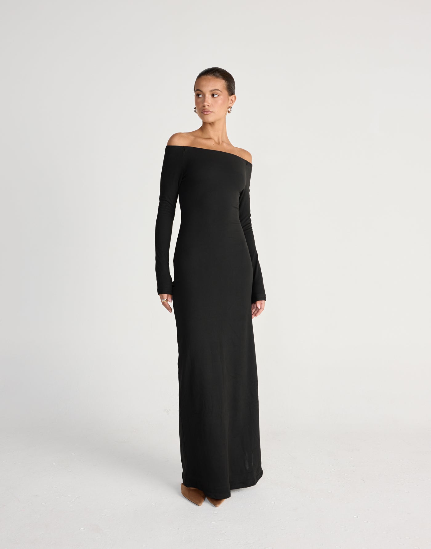  - Women's Dress - Charcoal Clothing