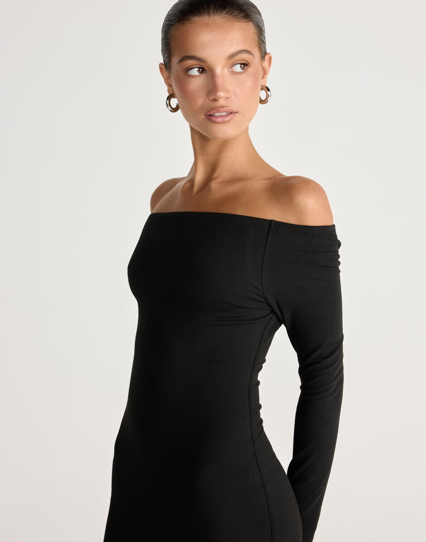  - Women's Dress - Charcoal Clothing