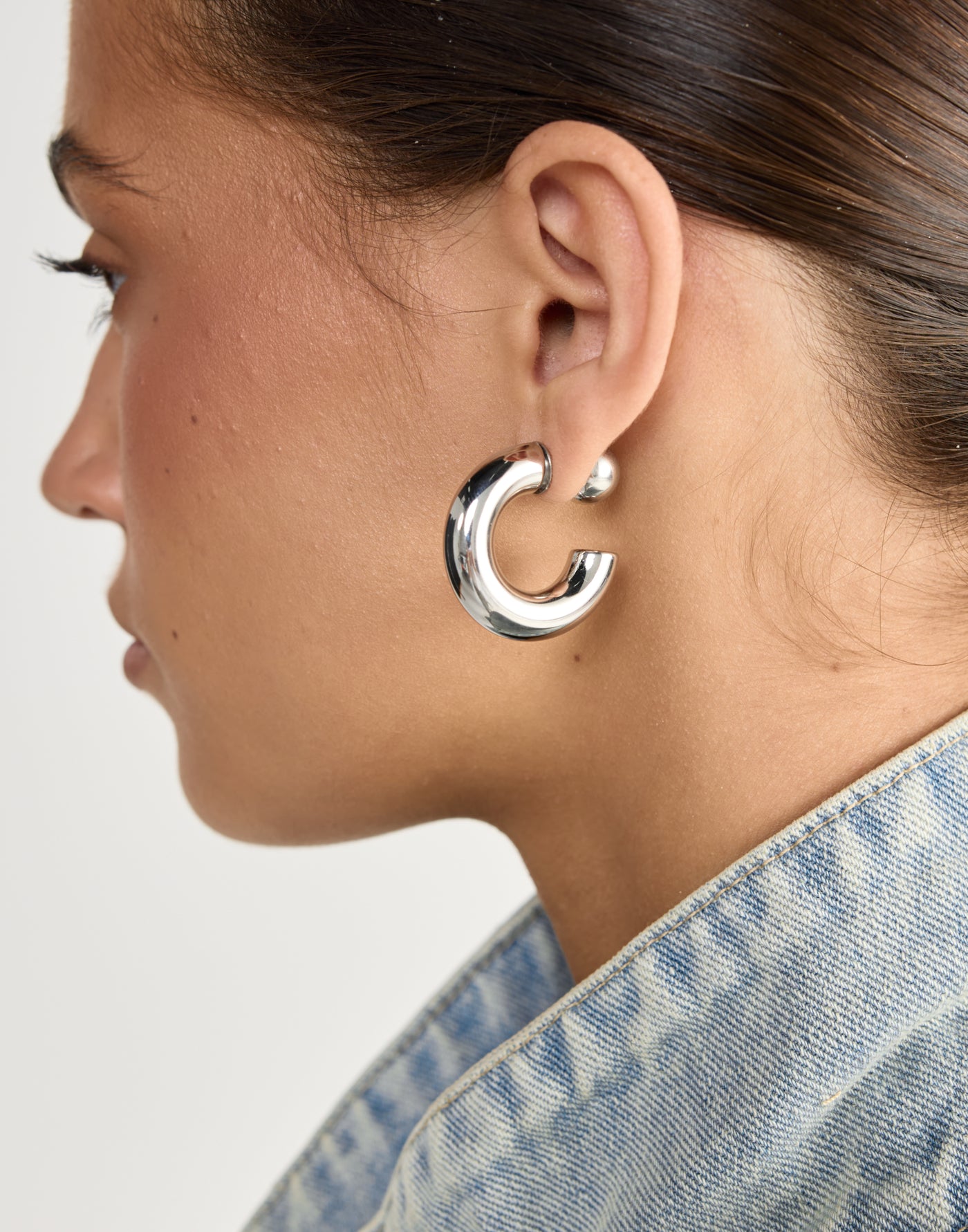 Esmara Earrings (Silver) - - Women's Accessories - Charcoal Clothing