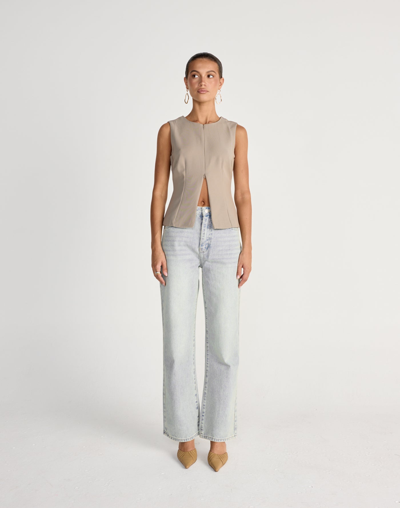  - Women's Top - Charcoal Clothing