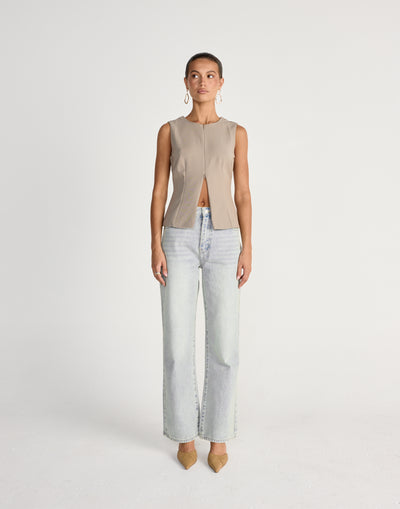 - Women's Top - Charcoal Clothing