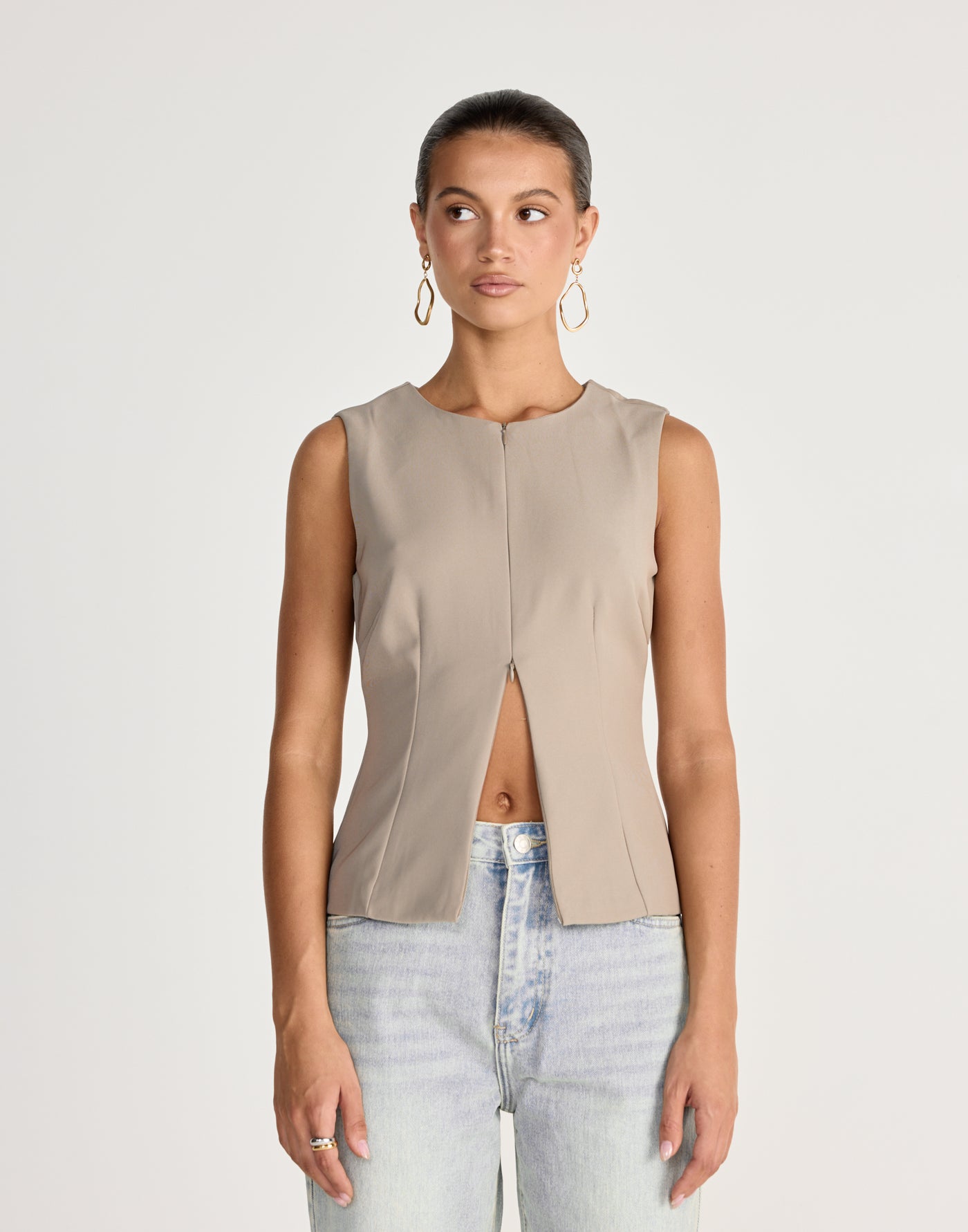  - Women's Top - Charcoal Clothing