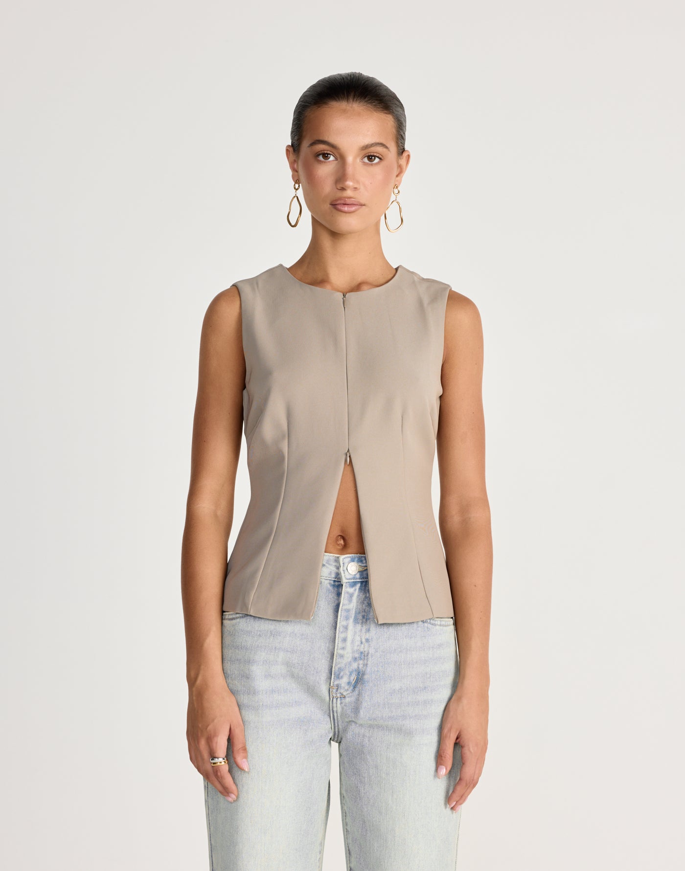  - Women's Top - Charcoal Clothing