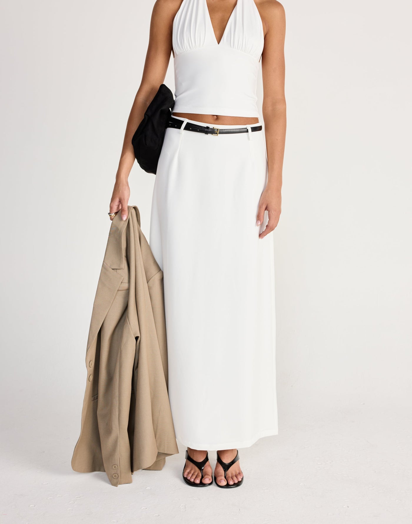  - Women's Skirt - Charcoal Clothing