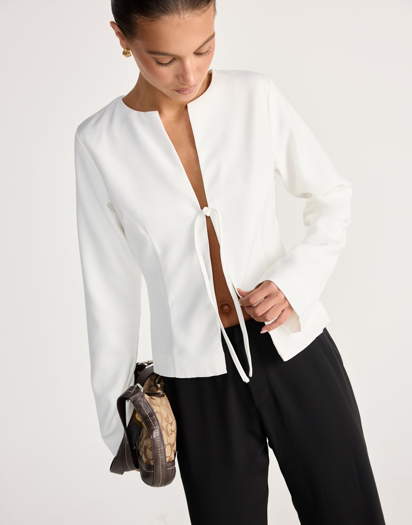 - Women's Top - Charcoal Clothing