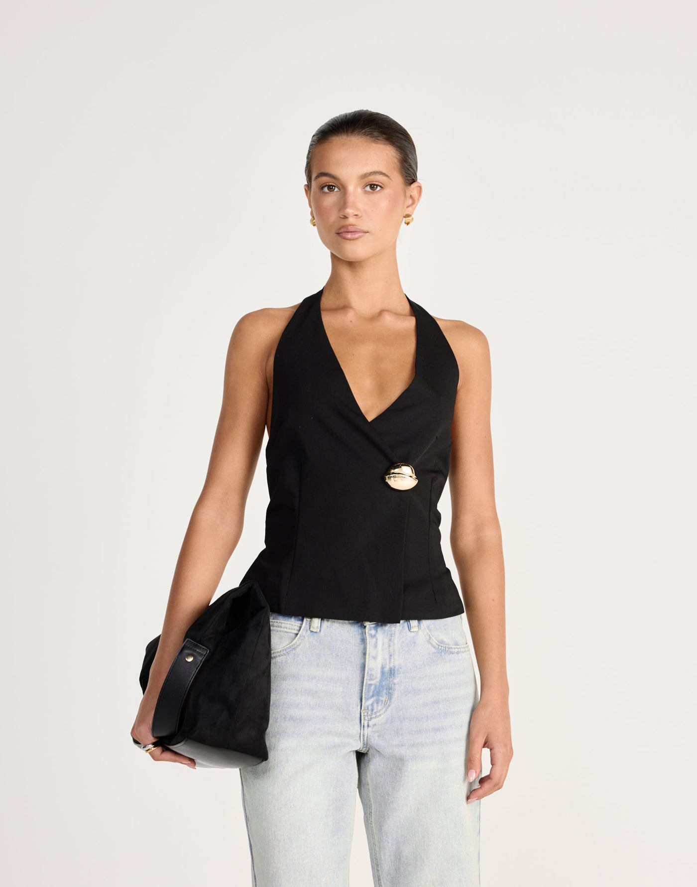  - Women's Top - Charcoal Clothing