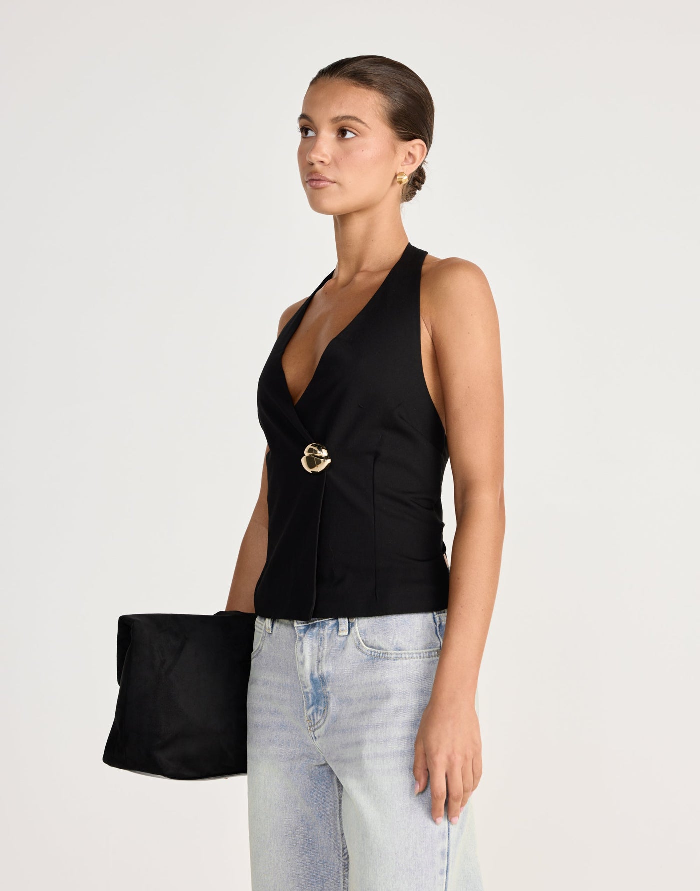  - Women's Top - Charcoal Clothing