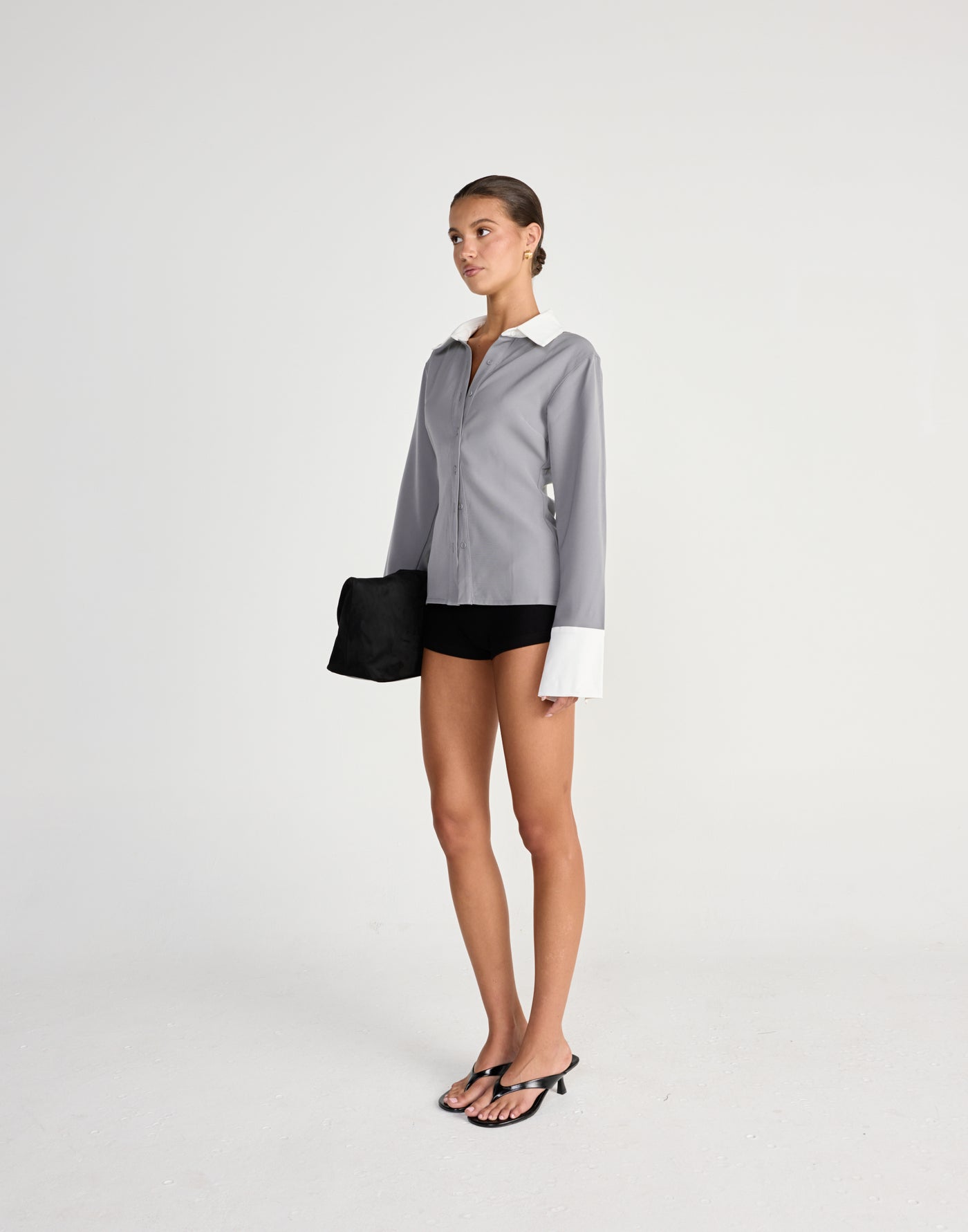  - Women's Top - Charcoal Clothing