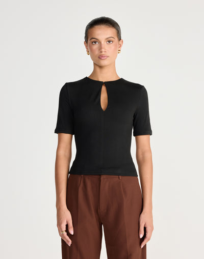  - Women's Top - Charcoal Clothing