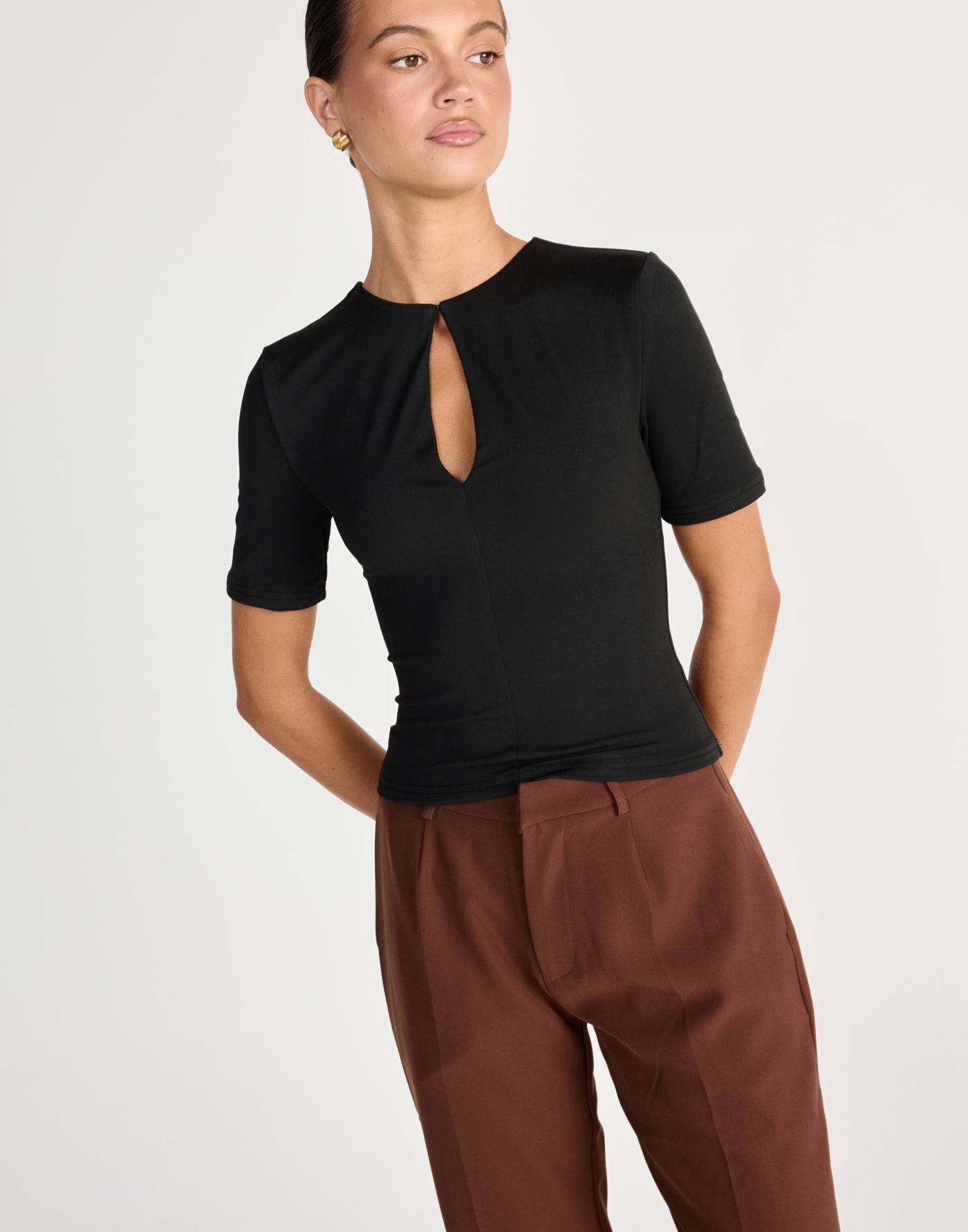  - Women's Top - Charcoal Clothing