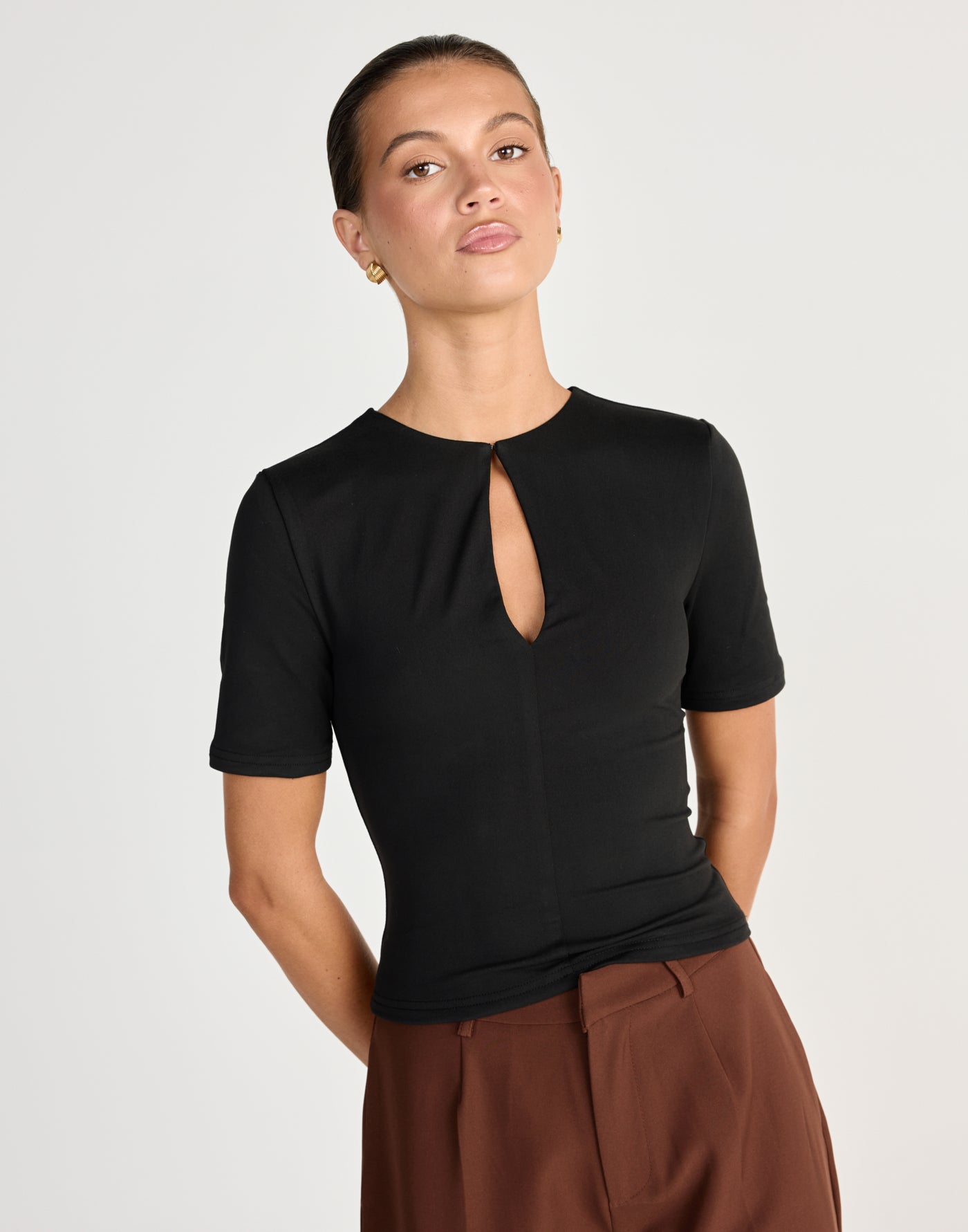  - Women's Top - Charcoal Clothing