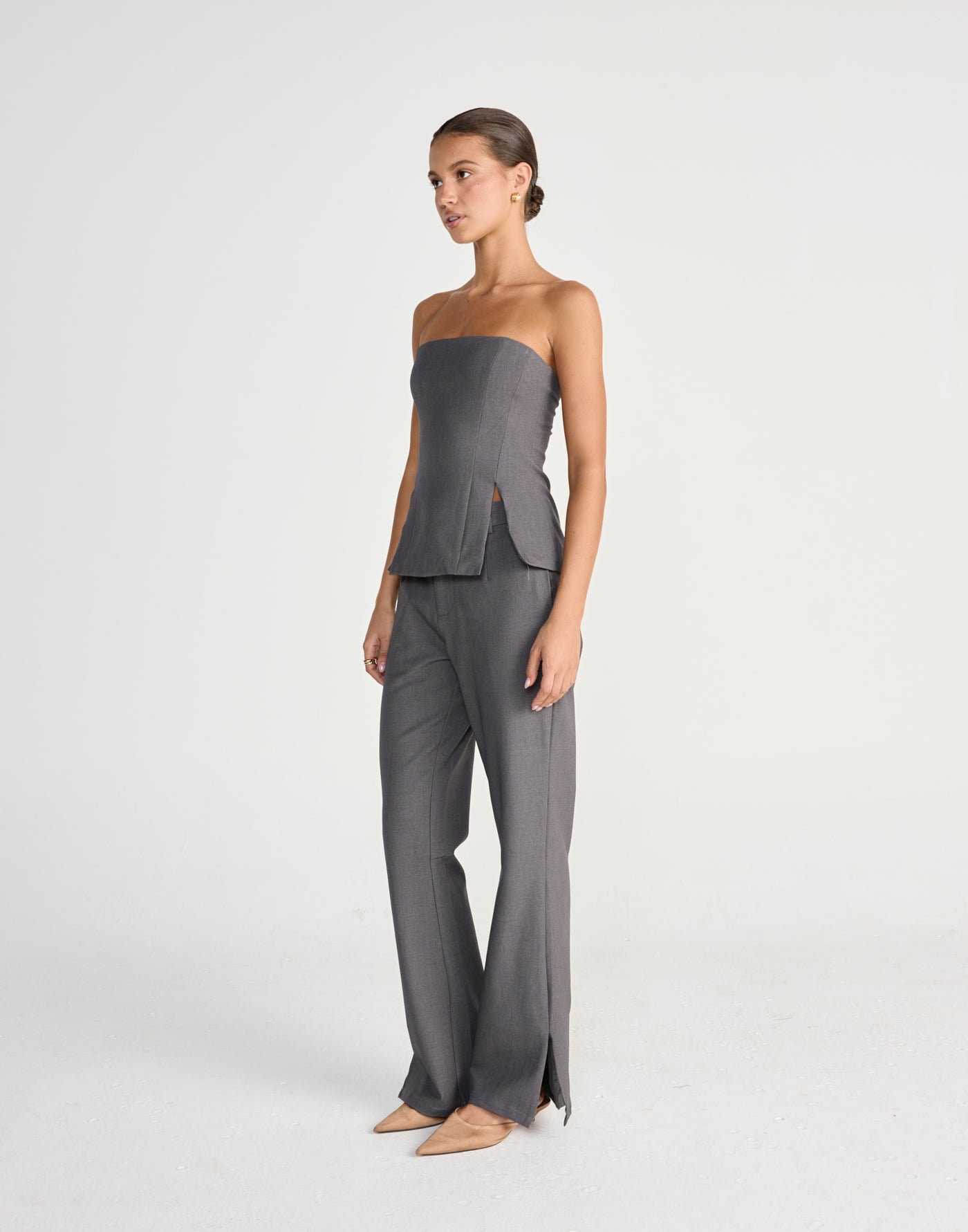  - Women's Top - Charcoal Clothing