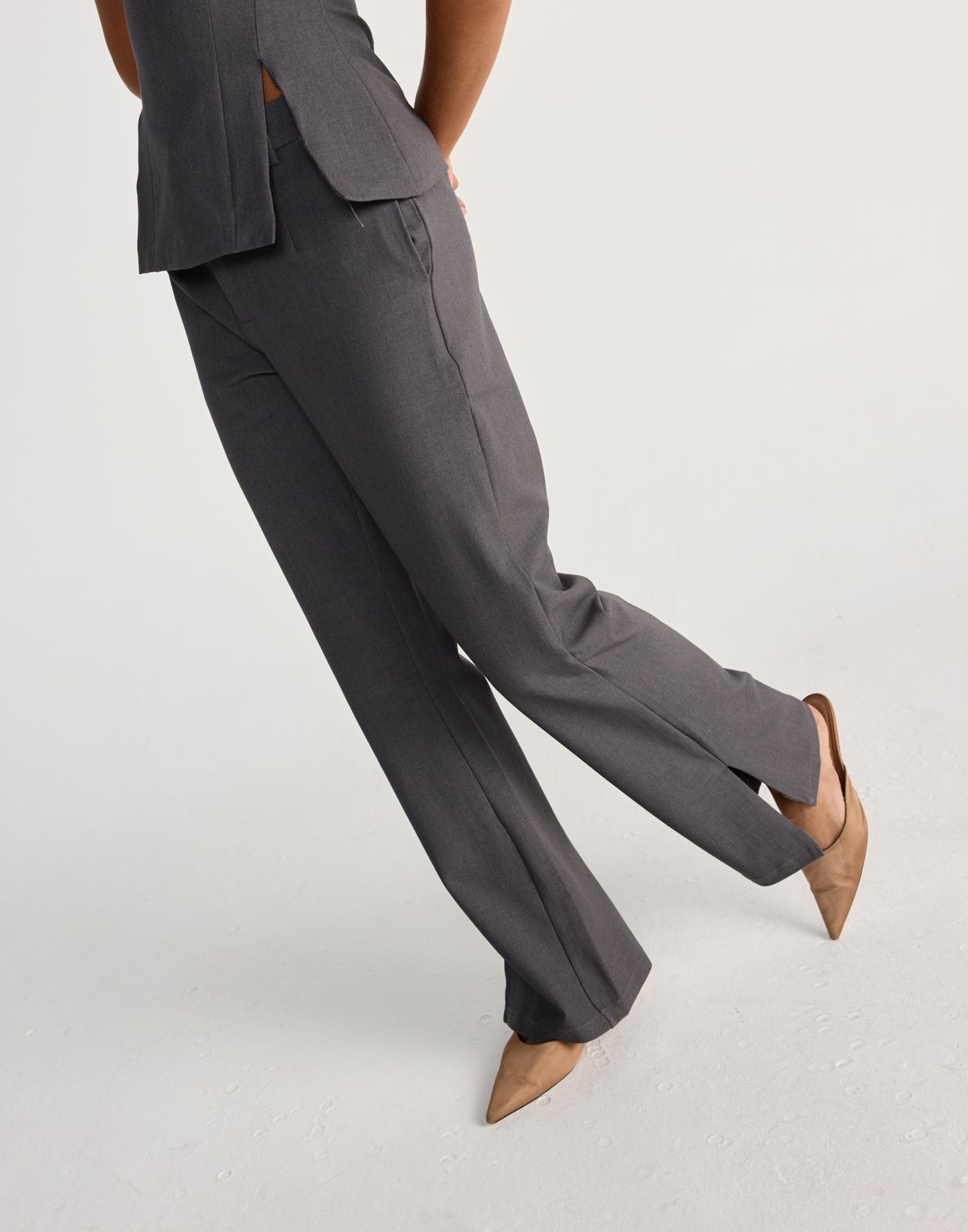  - Women's Pants - Charcoal Clothing