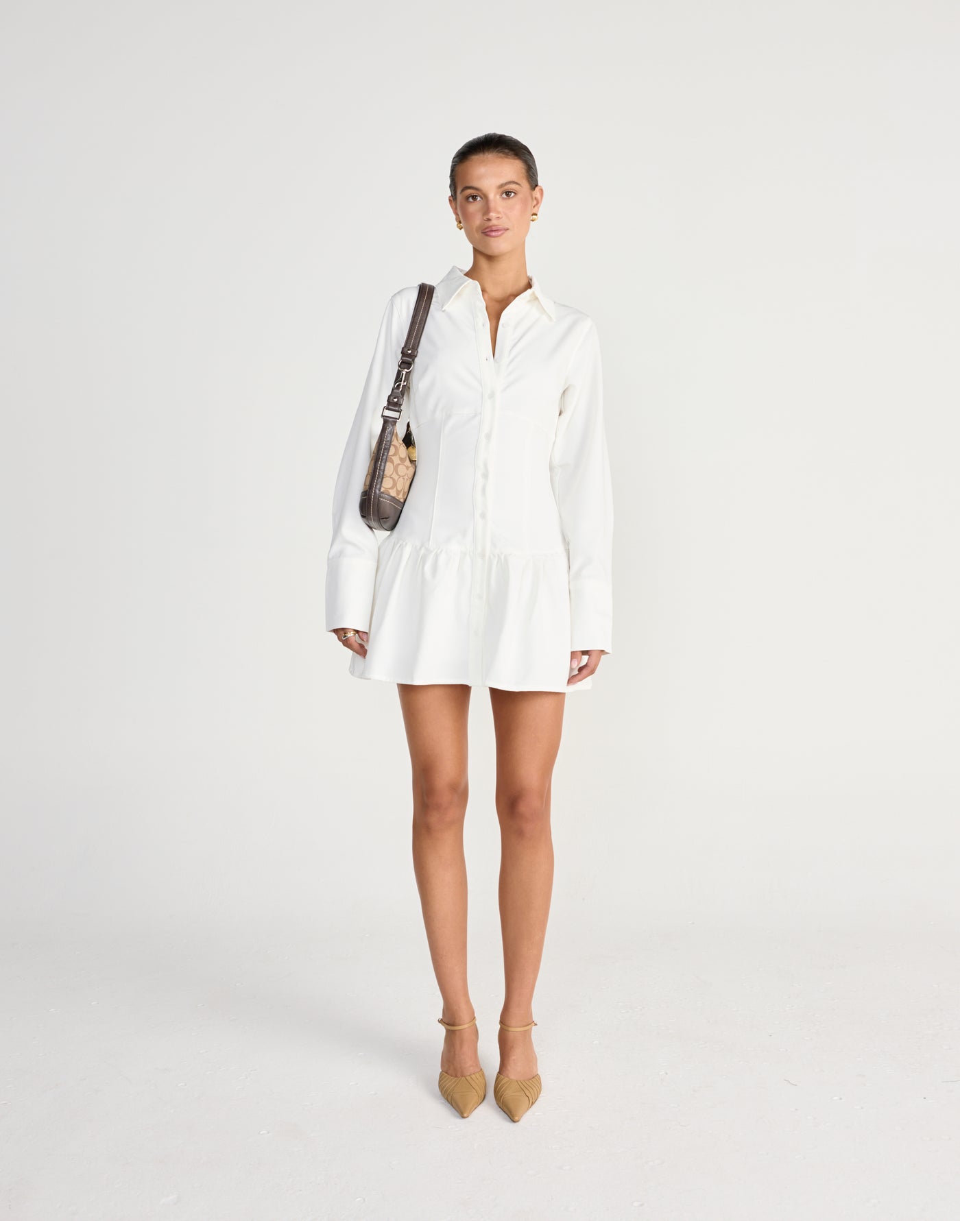  - Women's Dress - Charcoal Clothing