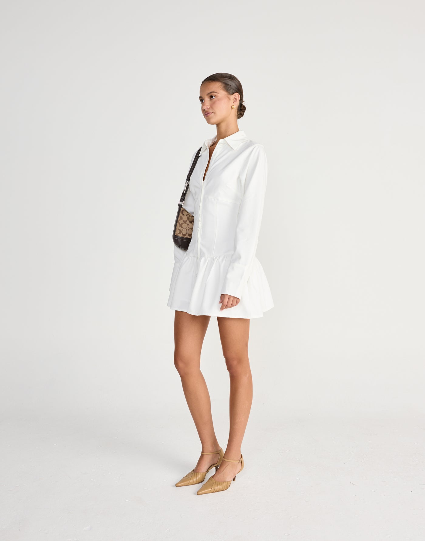  - Women's Dress - Charcoal Clothing