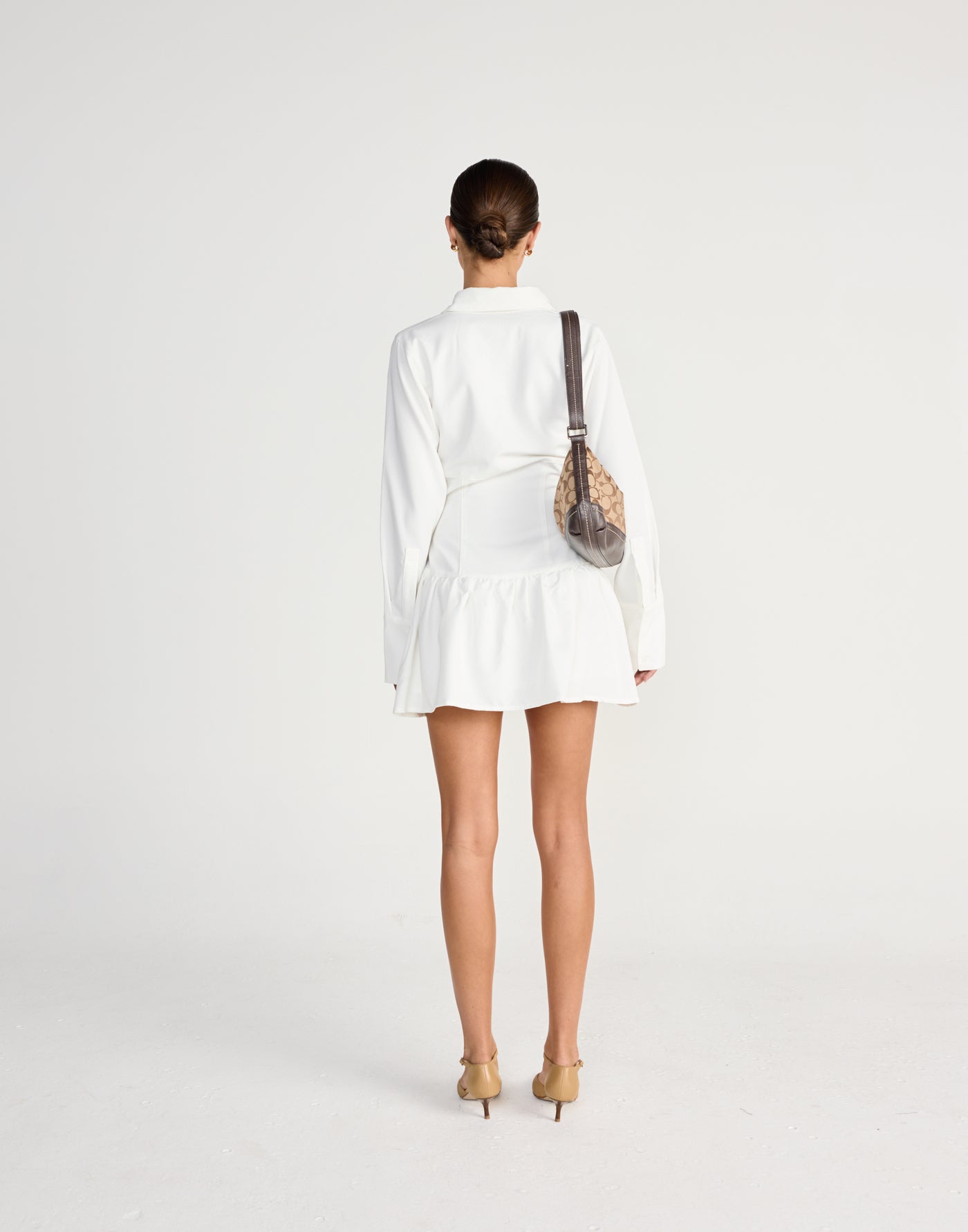  - Women's Dress - Charcoal Clothing