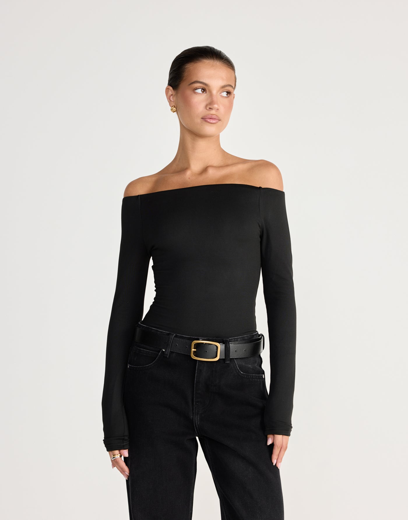 Nikki Belt (Black) - - Women's Accessories - Charcoal Clothing
