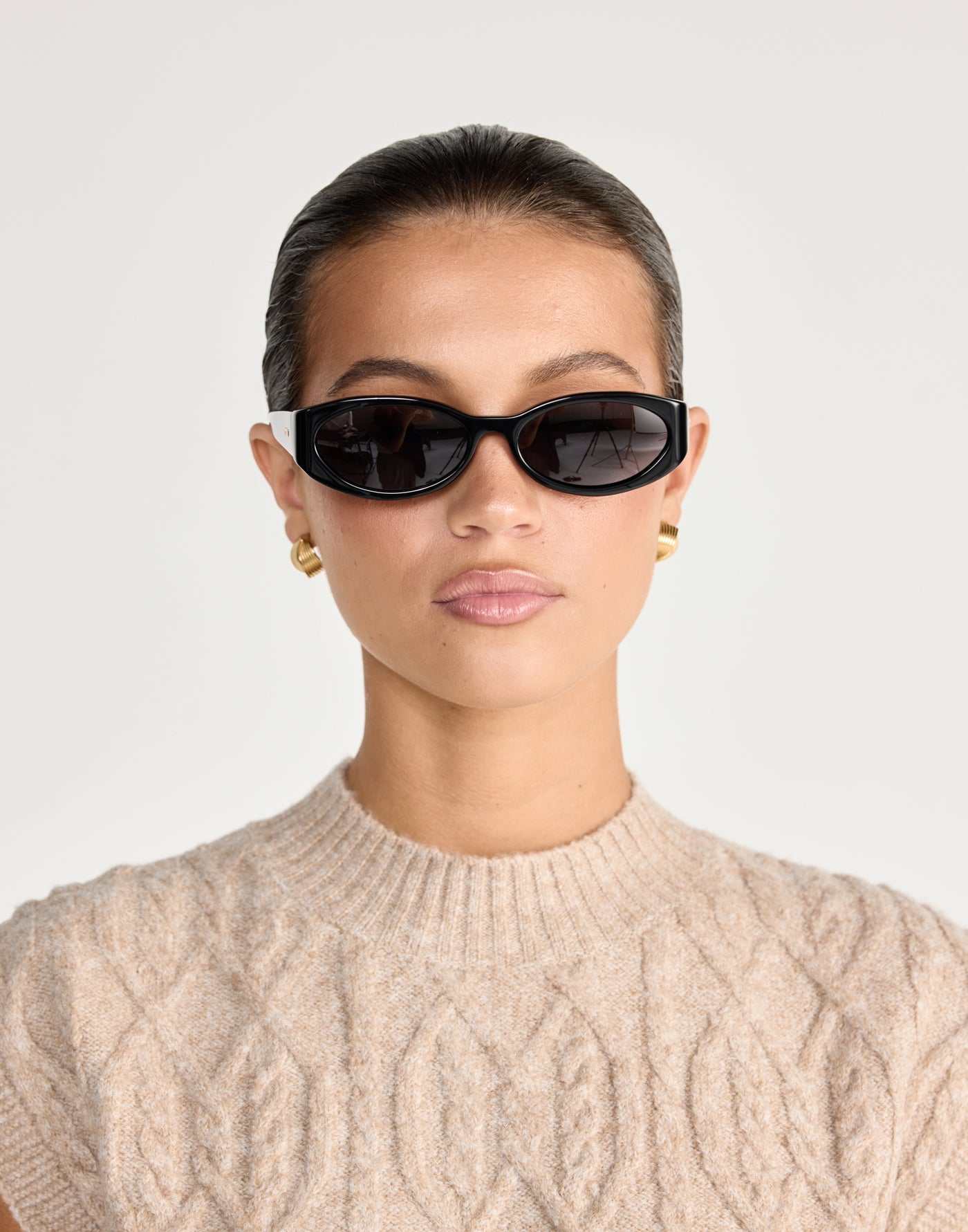 The Kasia Sunglasses (Black-Black) - By Banb - Black frame and tint sunglasses - Women's Accessories - Charcoal Clothing