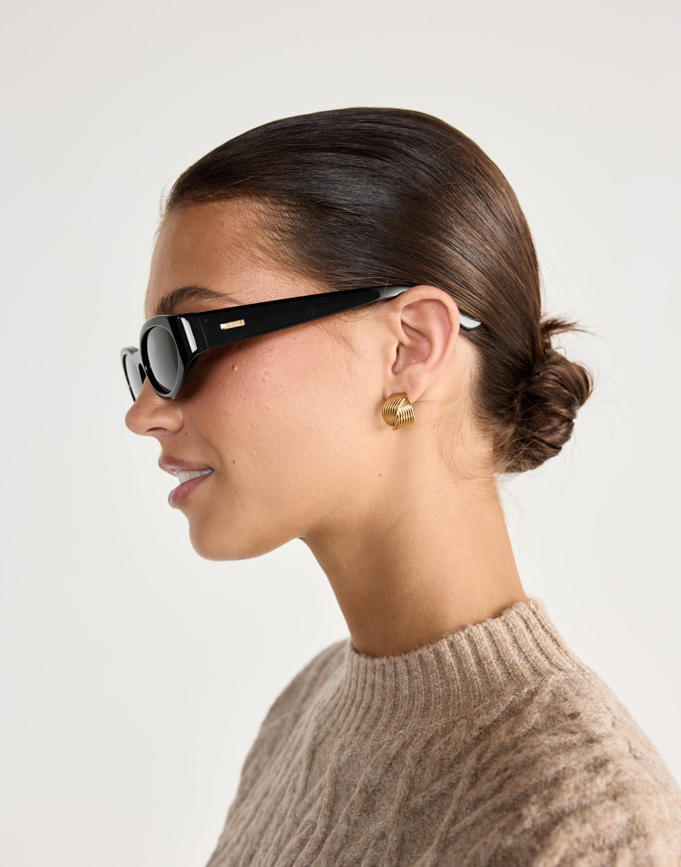 The Kasia Sunglasses (Black-Black) - By Banb - Black frame and tint sunglasses - Women's Accessories - Charcoal Clothing