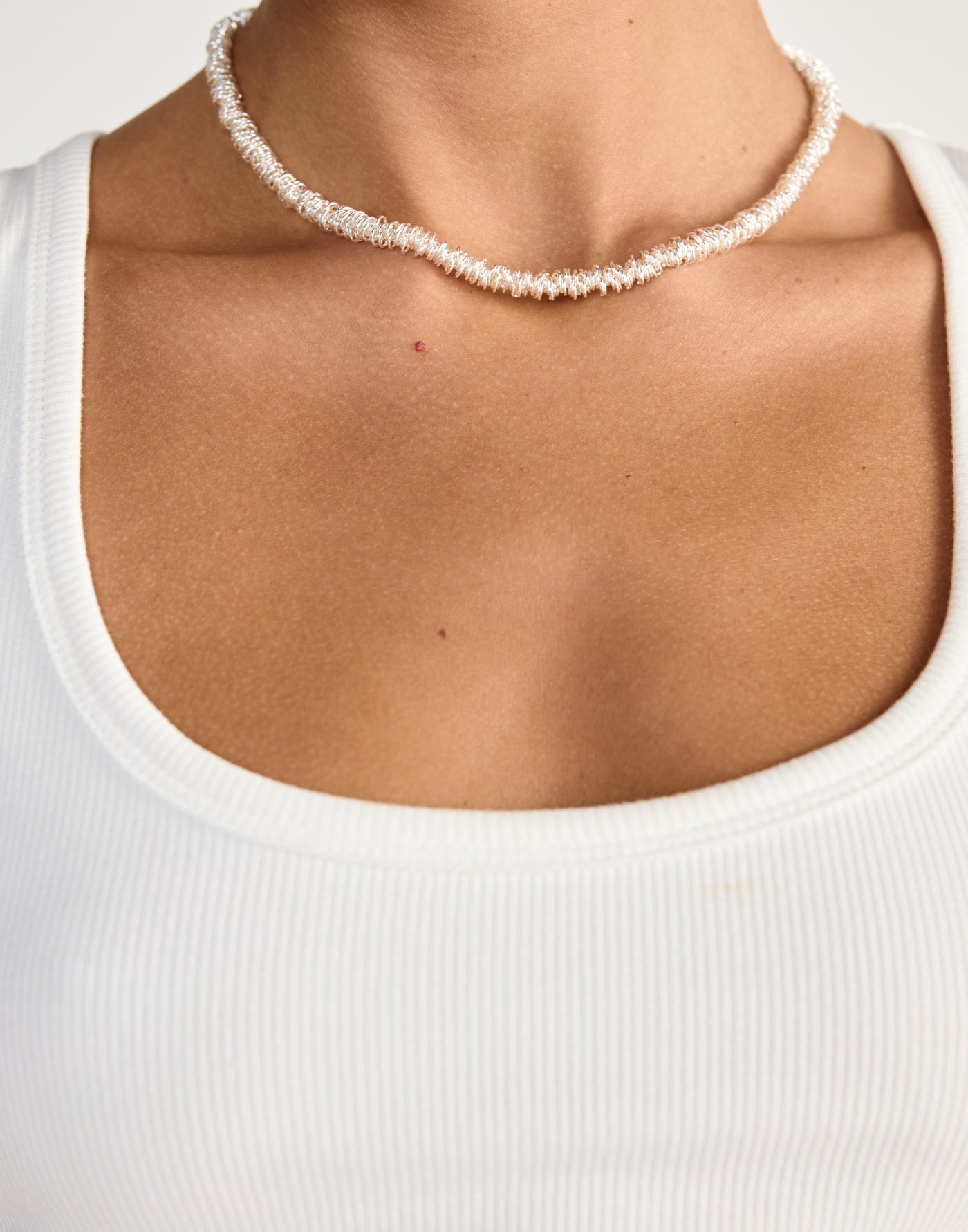 Lysandra Necklace (Silver) - - Women's Accessories - Charcoal Clothing