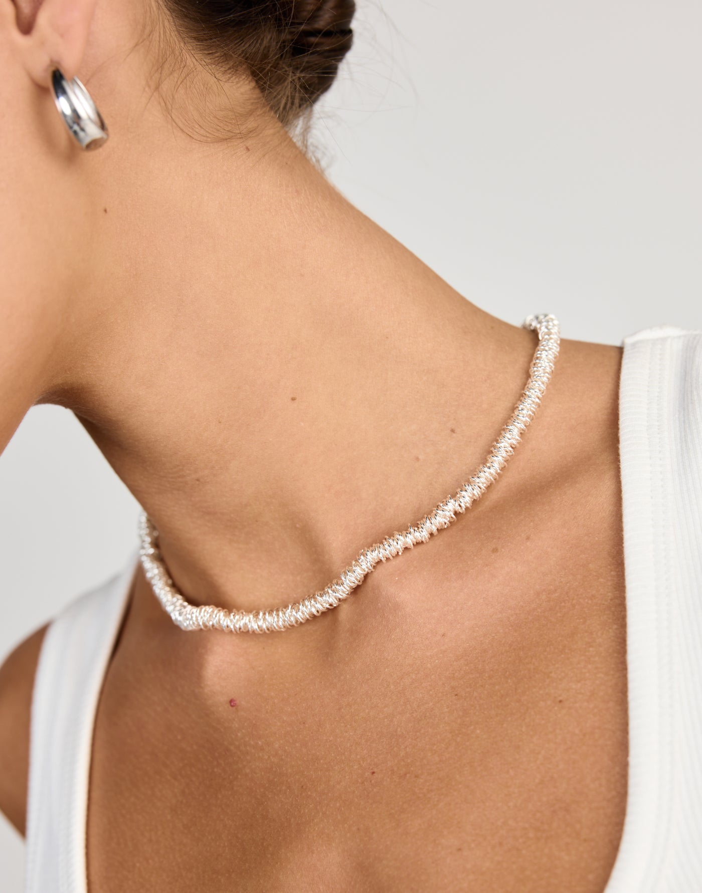 Lysandra Necklace (Silver) - - Women's Accessories - Charcoal Clothing