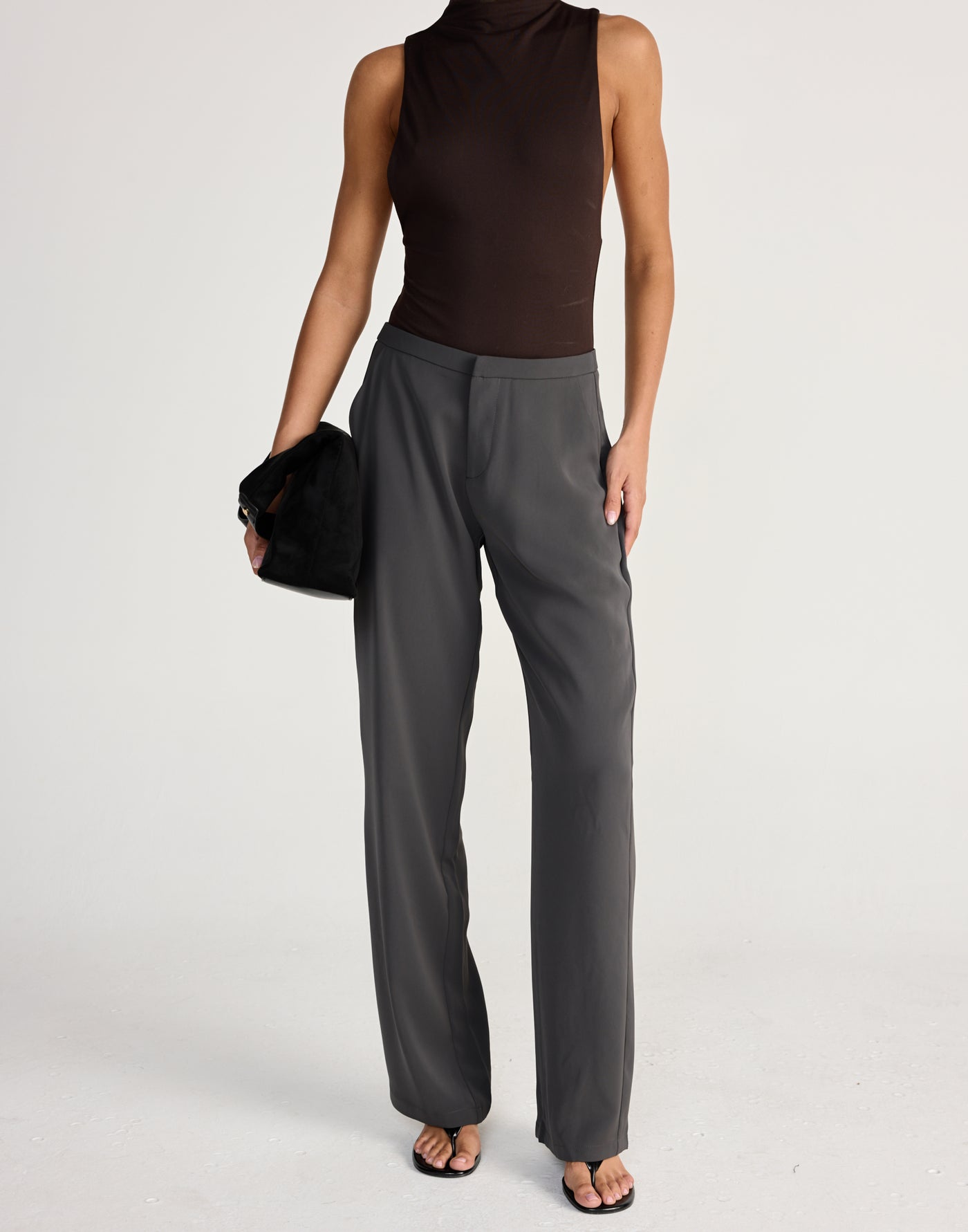  - Women's Pants - Charcoal Clothing