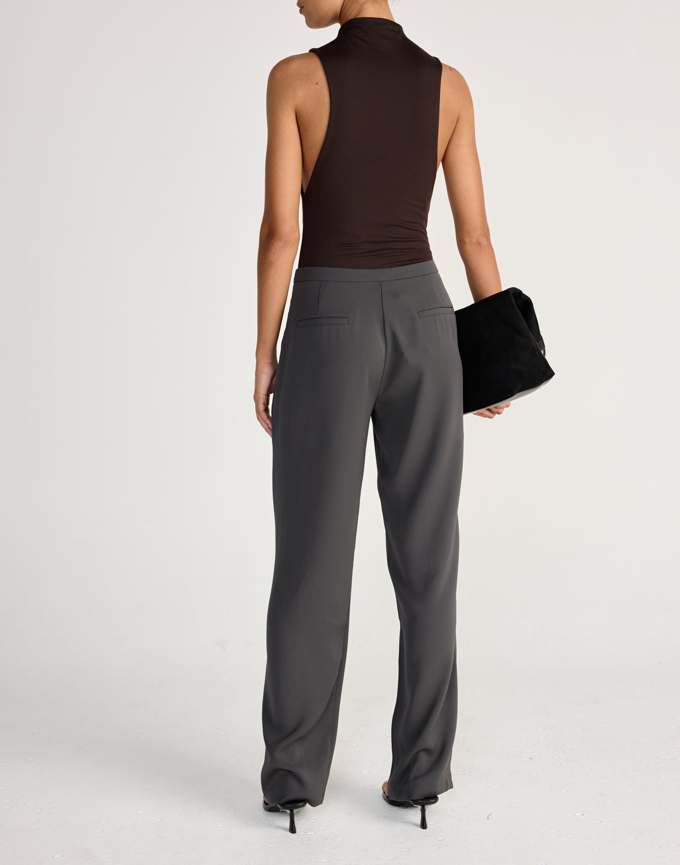  - Women's Pants - Charcoal Clothing