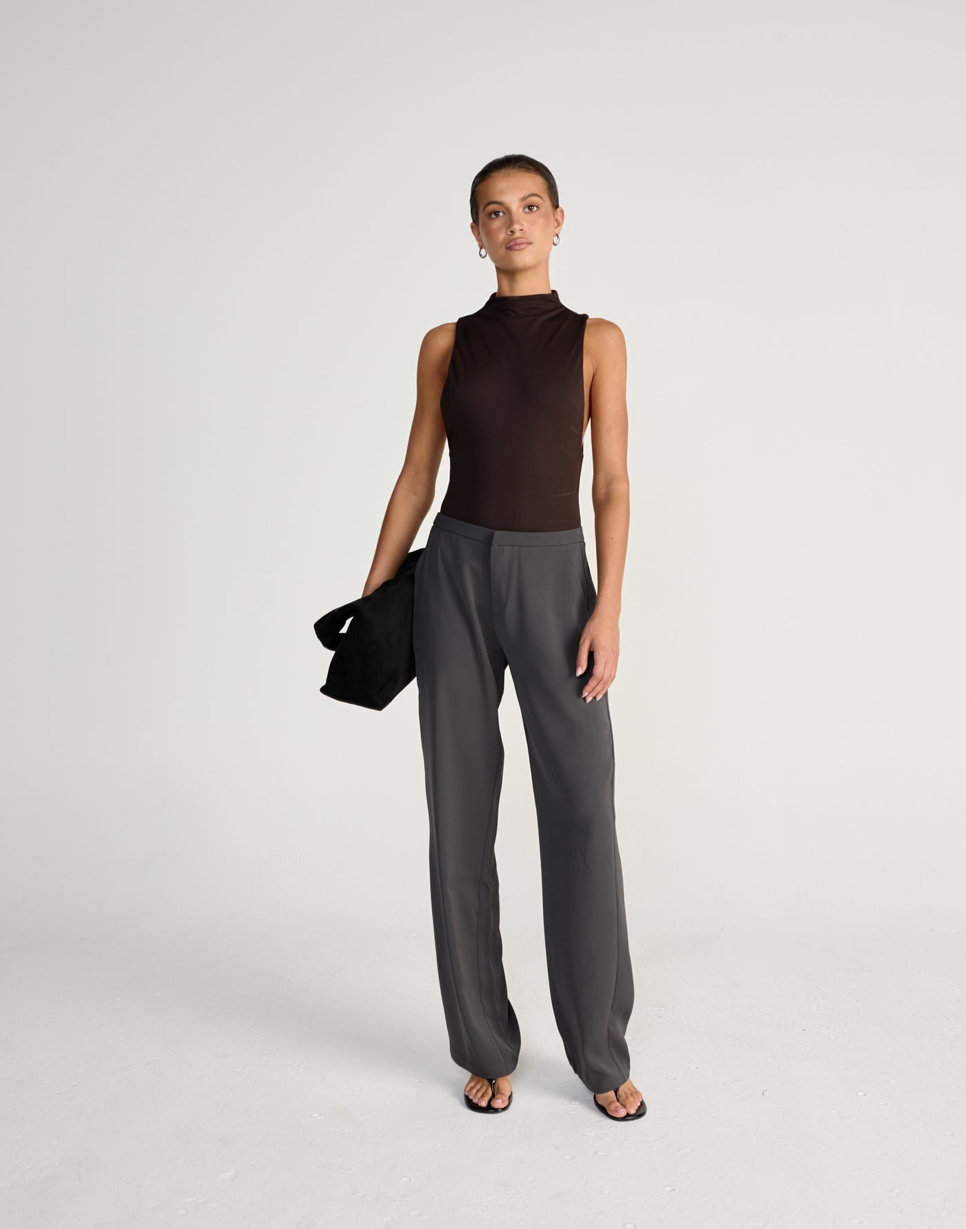  - Women's Pants - Charcoal Clothing