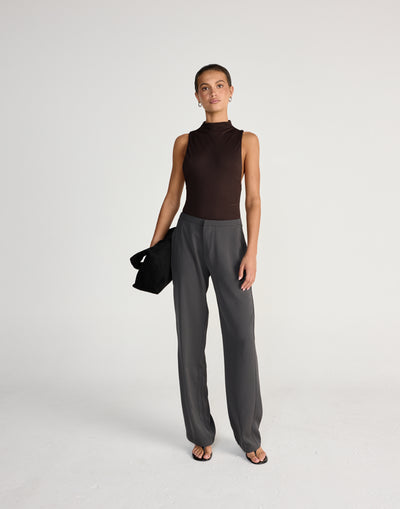  - Women's Pants - Charcoal Clothing