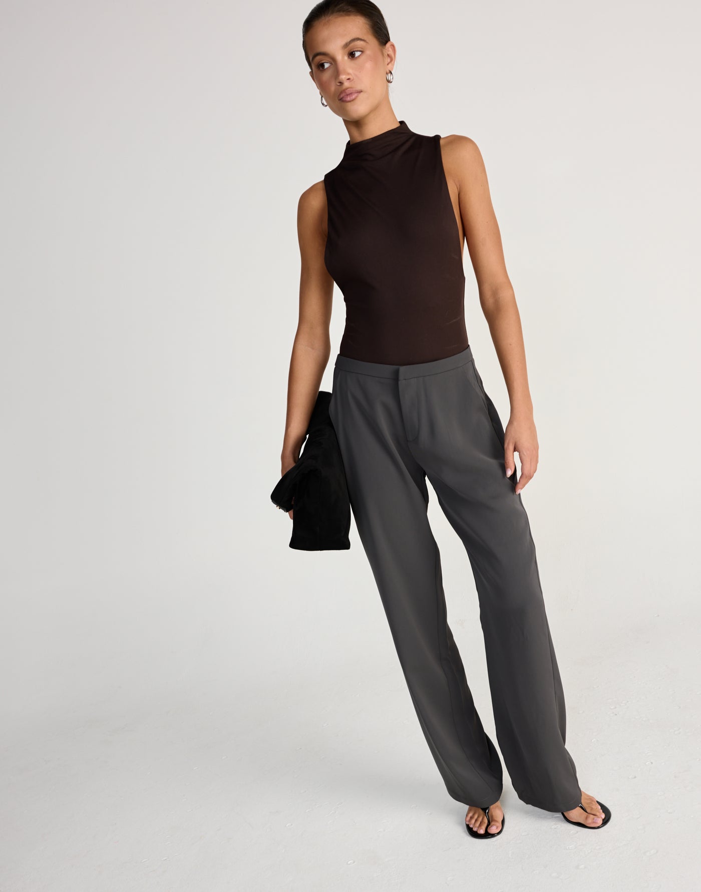  - Women's Pants - Charcoal Clothing