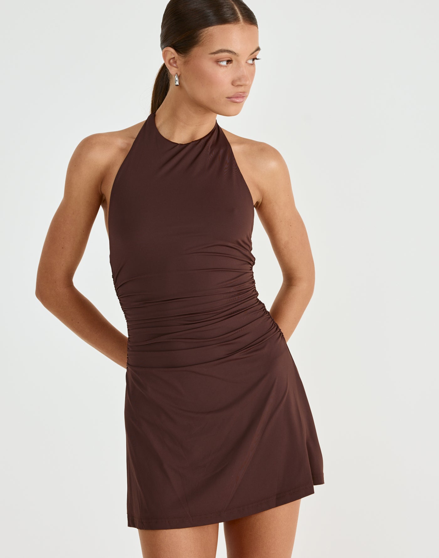  - Women's Dress - Charcoal Clothing