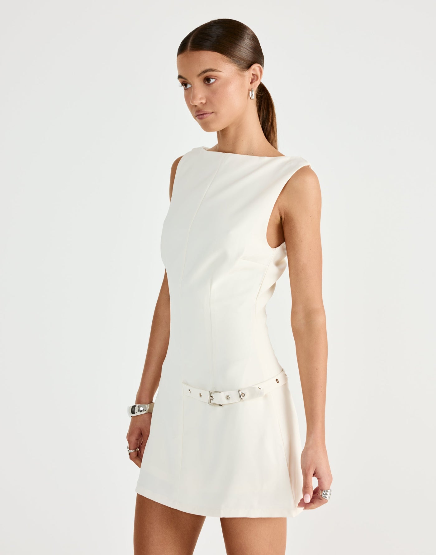  - Women's Dress - Charcoal Clothing