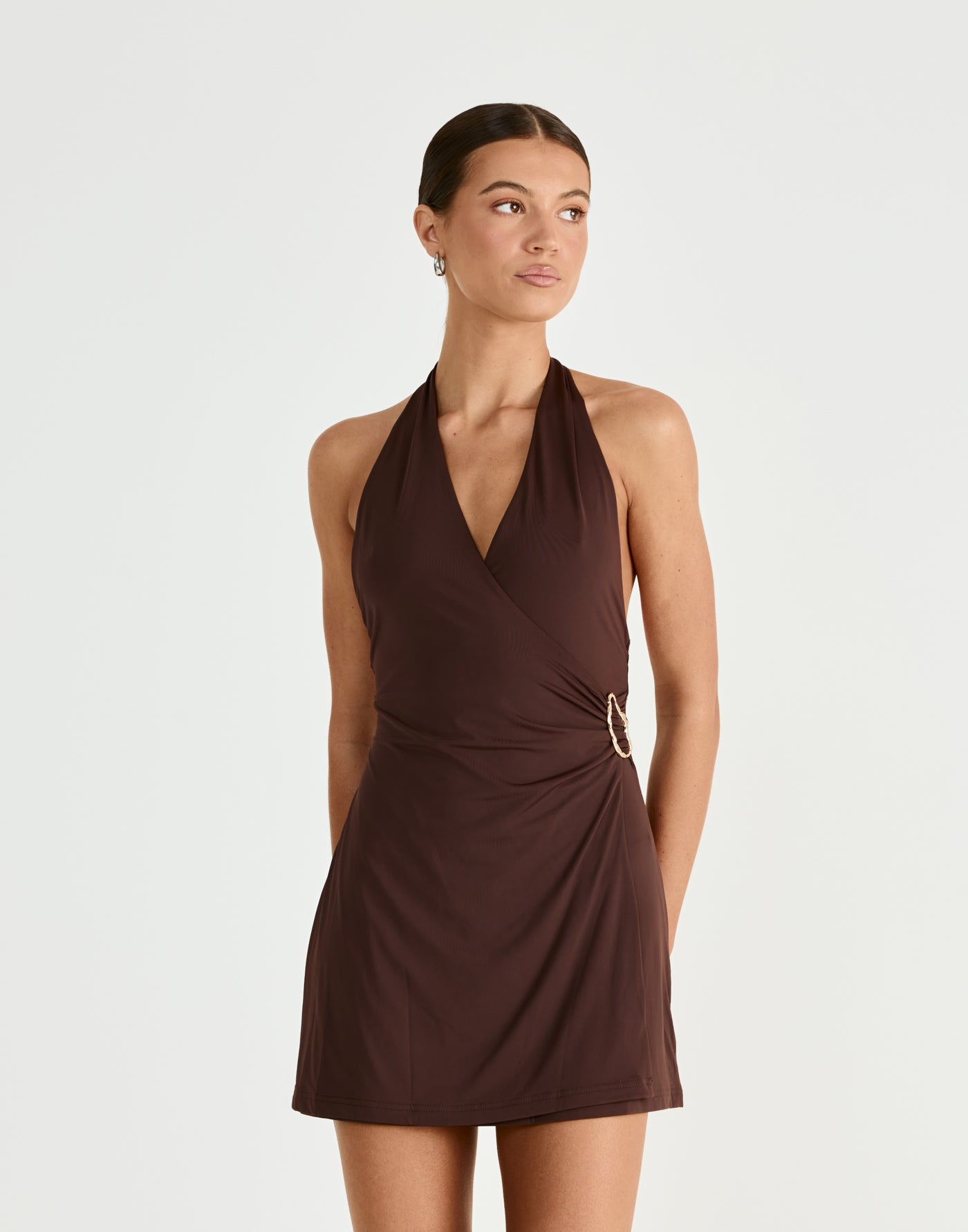  - Women's Dress - Charcoal Clothing