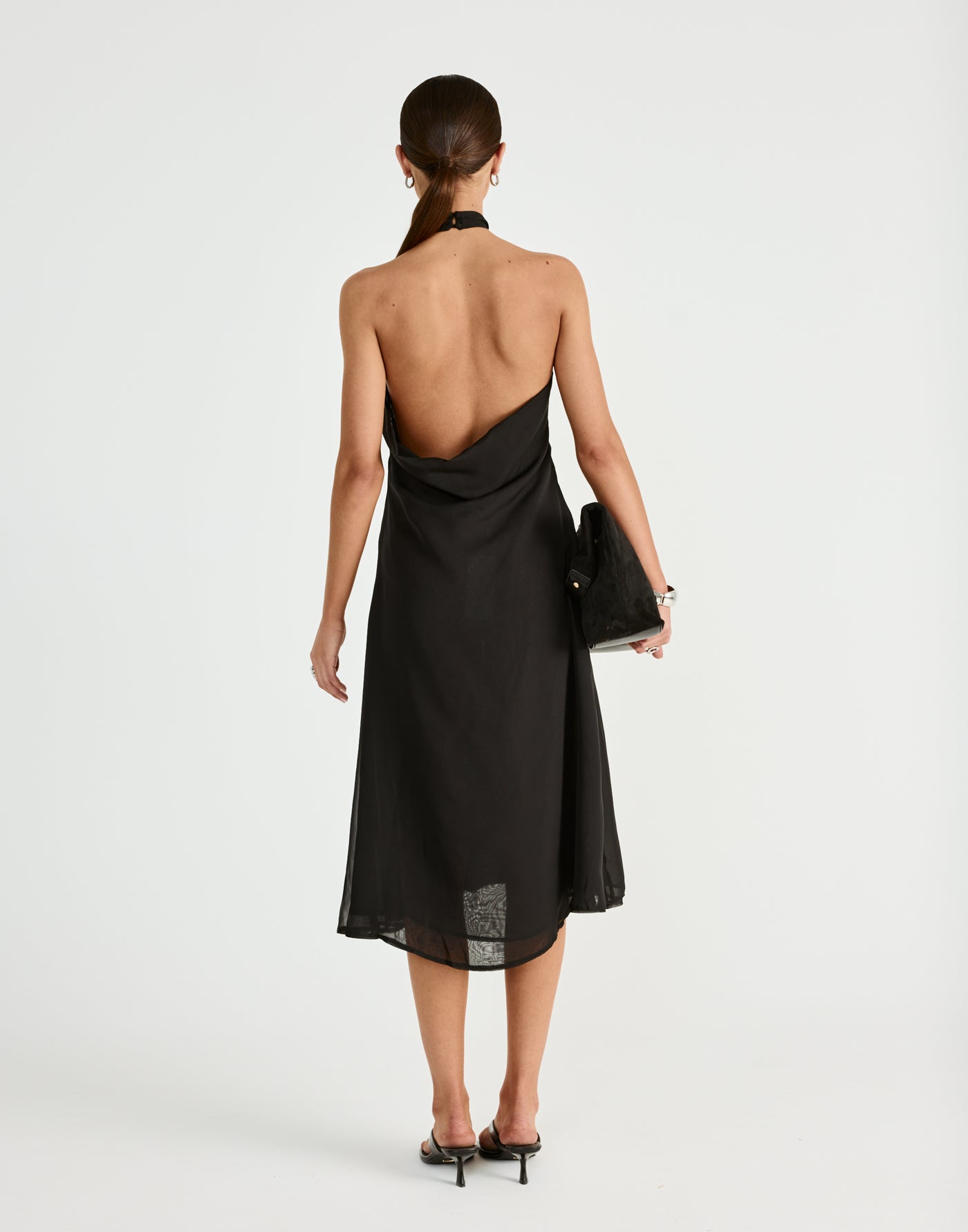  - Women's Dress - Charcoal Clothing