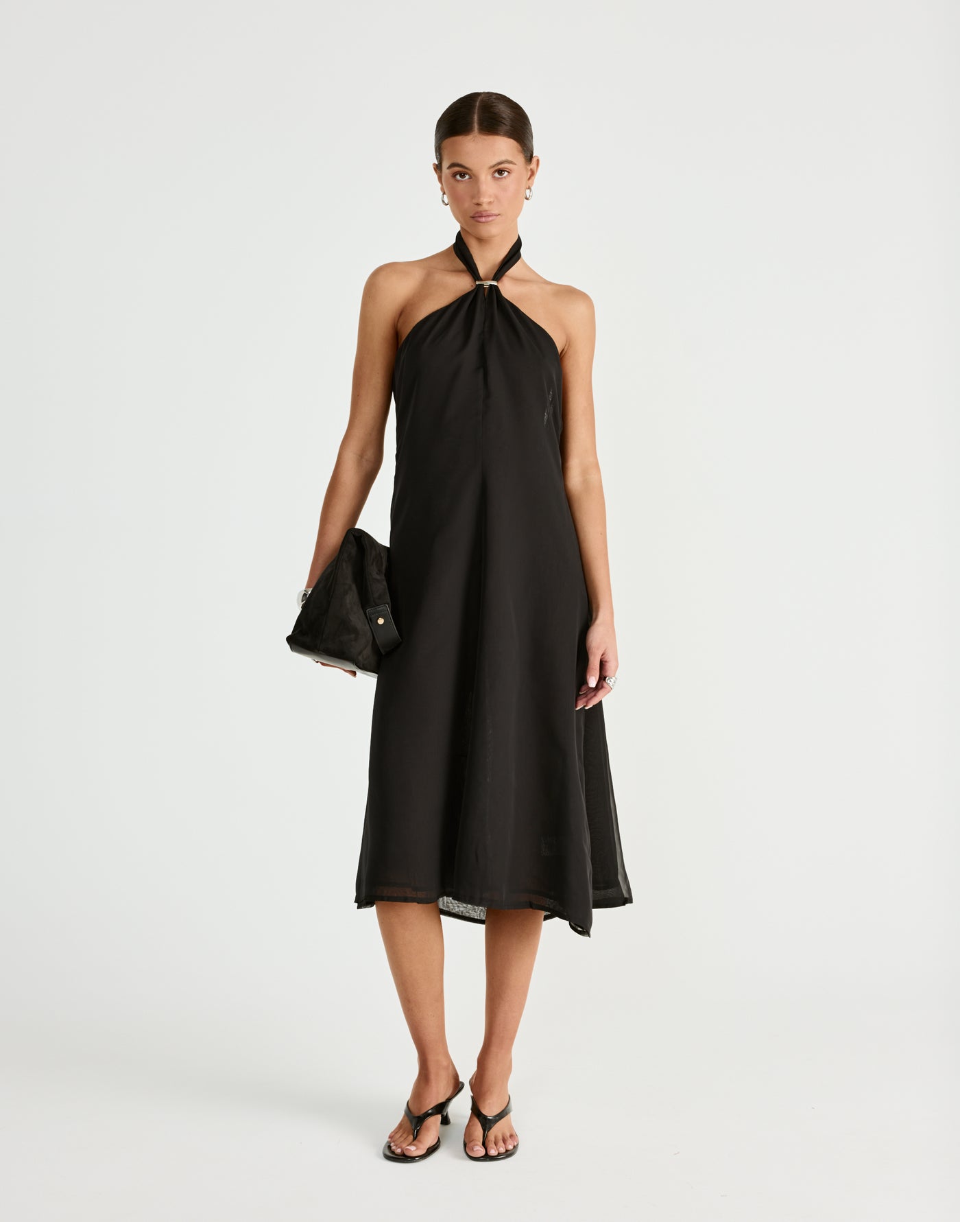  - Women's Dress - Charcoal Clothing