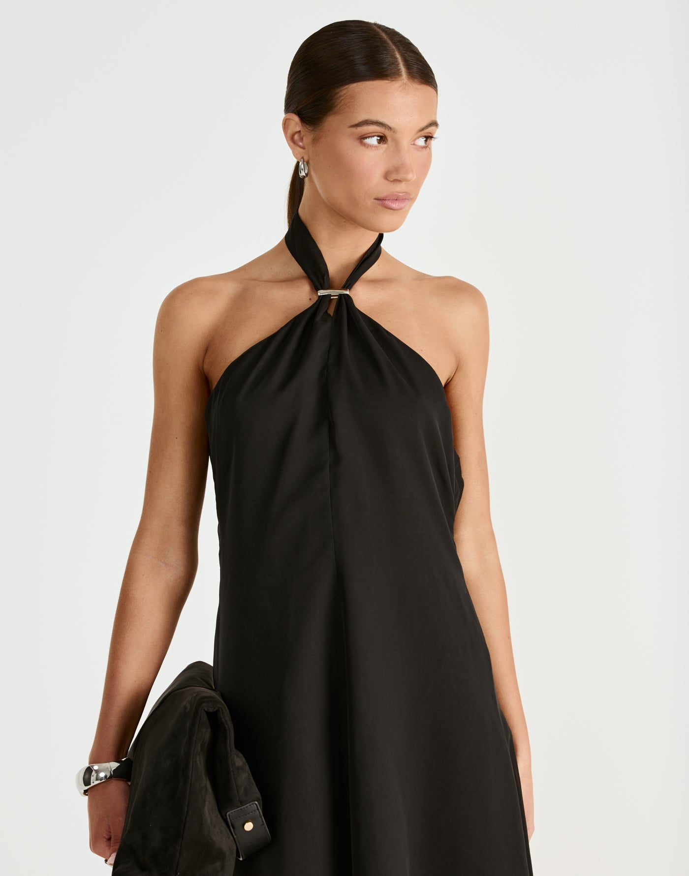  - Women's Dress - Charcoal Clothing
