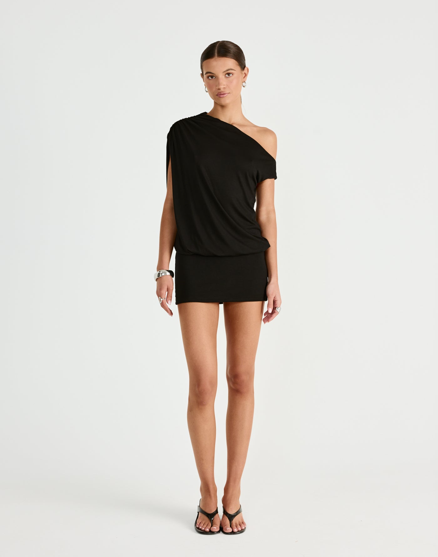  - Women's Dress - Charcoal Clothing