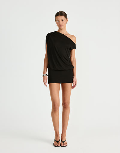  - Women's Dress - Charcoal Clothing